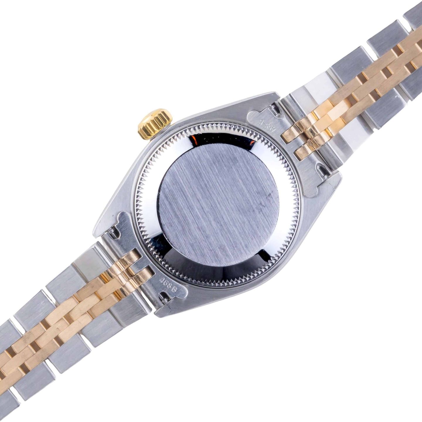 Rolex Lady-Datejust 69173 (1997) - White dial 26 mm Gold/Steel case (4/8)