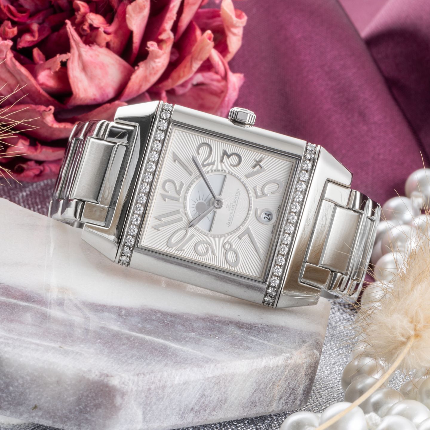 Jaeger-LeCoultre Reverso Squadra Lady Duetto Q7058420 - (1/8)