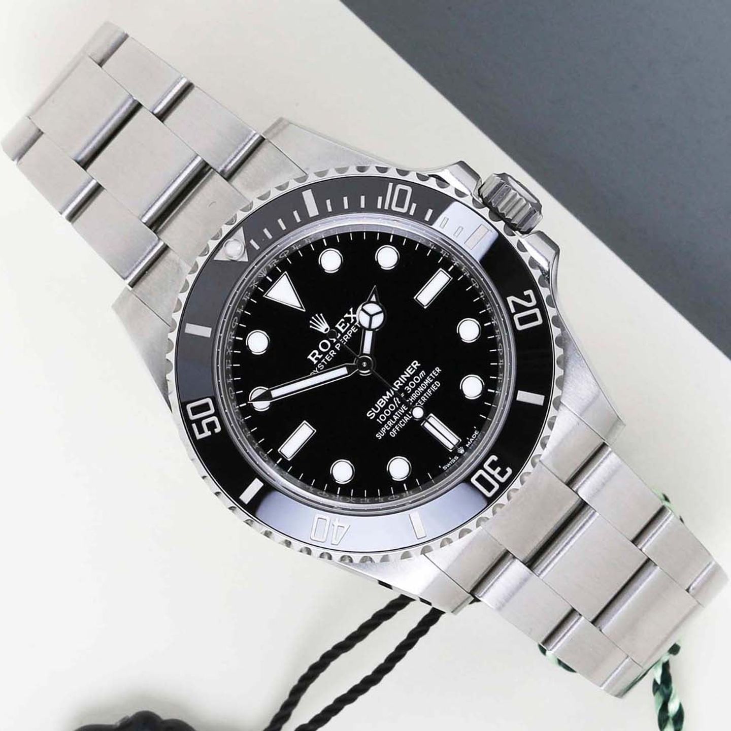 Rolex Submariner No Date 124060 (2024) - Zwart wijzerplaat 41mm Staal (1/8)