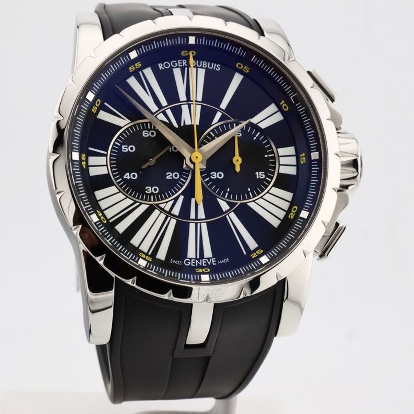 Roger Dubuis Excalibur Unknown (Unknown (random serial)) - Black dial 45 mm Steel case (1/8)