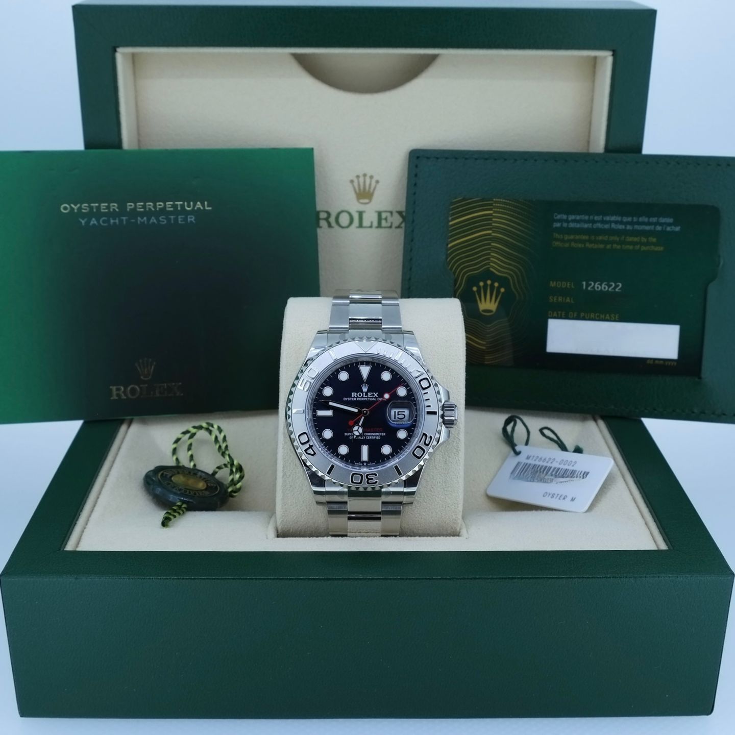 Rolex Yacht-Master 40 126622 (2024) - Blauw wijzerplaat 40mm Staal (4/6)