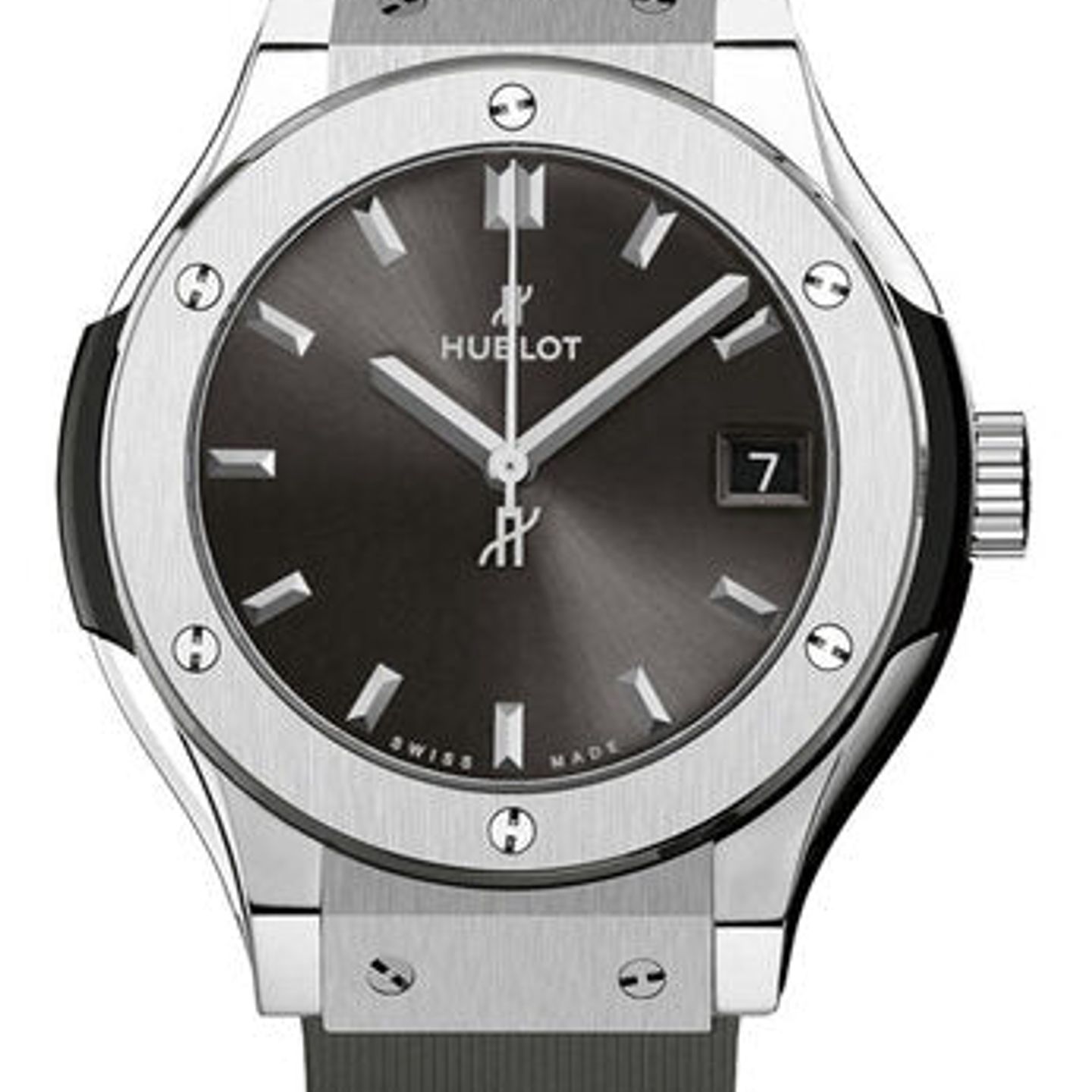 Hublot Classic Fusion Racing Grey 581.NX.7071.RX (2026) - Grey dial 33 mm Titanium case (1/1)