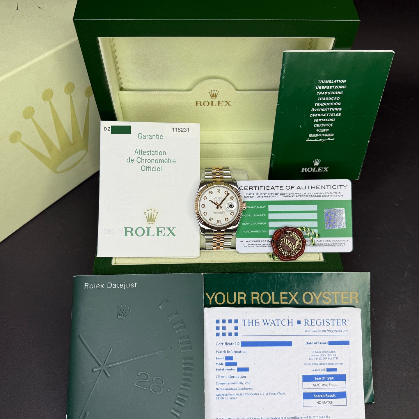 Rolex Datejust 36 116231 - (3/8)