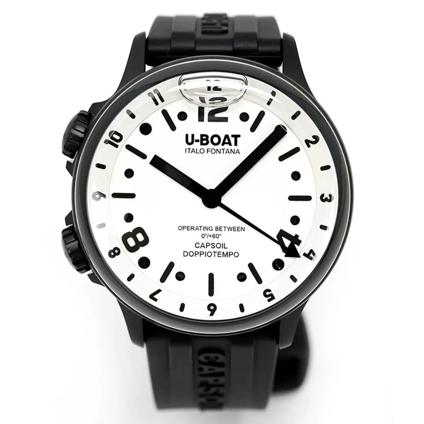 U-Boat Capsoil 8889/B (2024) - White dial 45 mm Steel case (3/3)