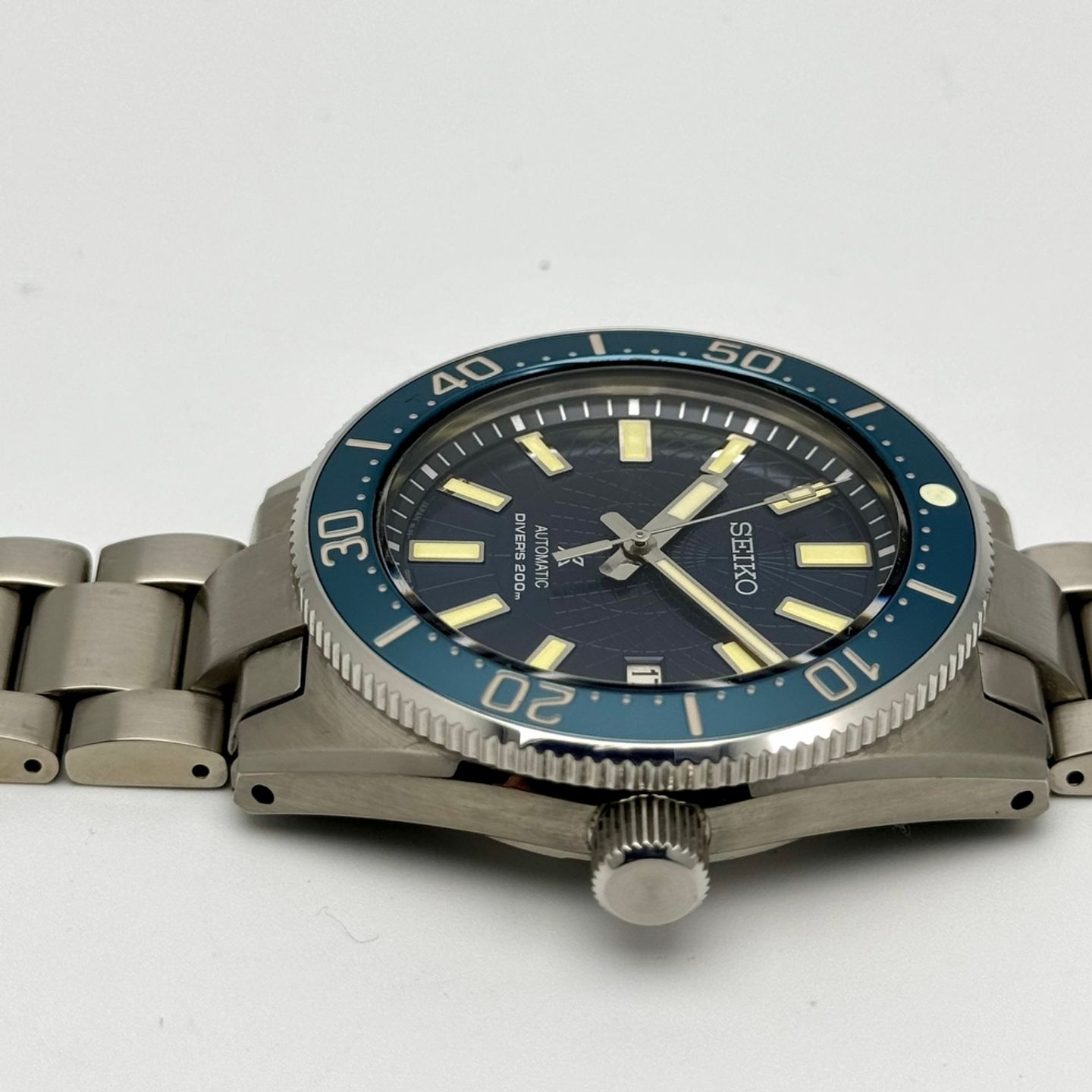 Seiko Prospex SLA065J1 (2023) - Blauw wijzerplaat 41mm Staal (3/10)