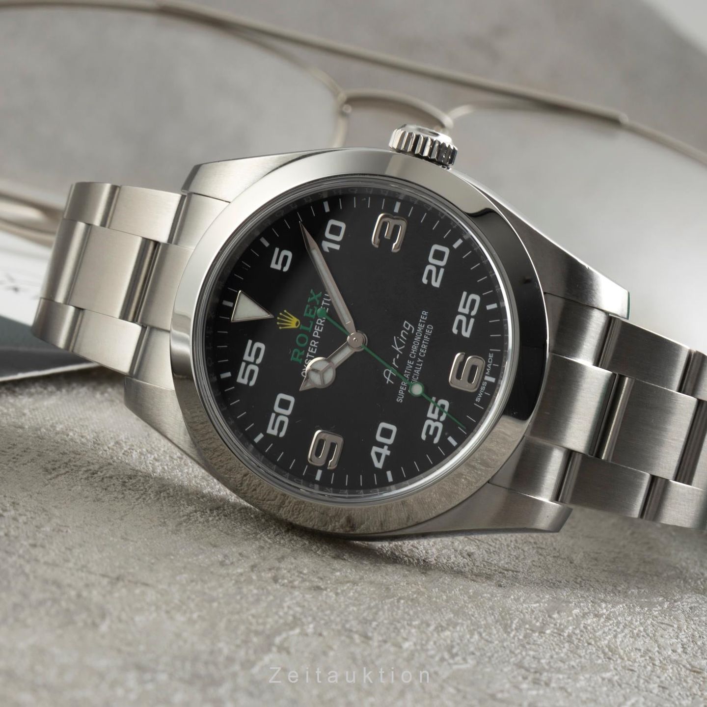Rolex Air-King 116900 (Onbekend (willekeurig serienummer)) - 40mm Staal (2/8)