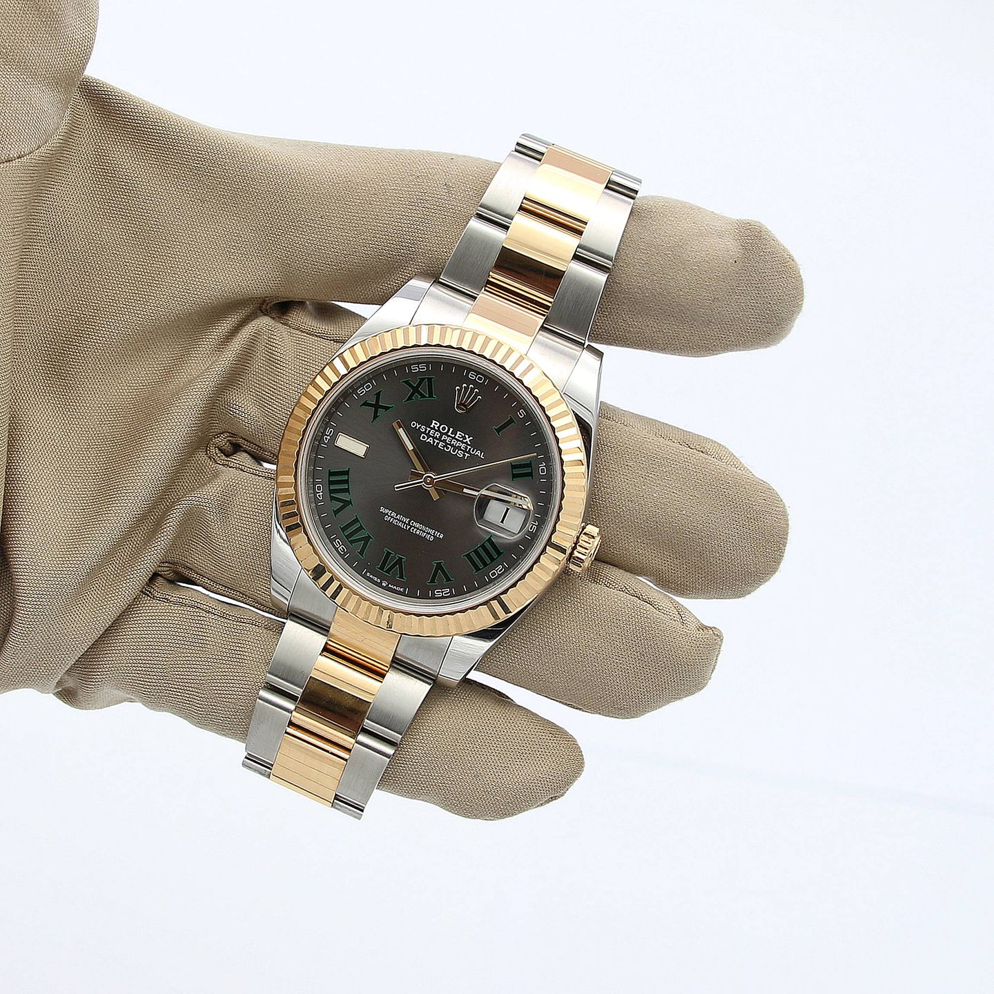 Rolex Datejust 41 126333 (Unknown (random serial)) - 41 mm Gold/Steel case (4/8)