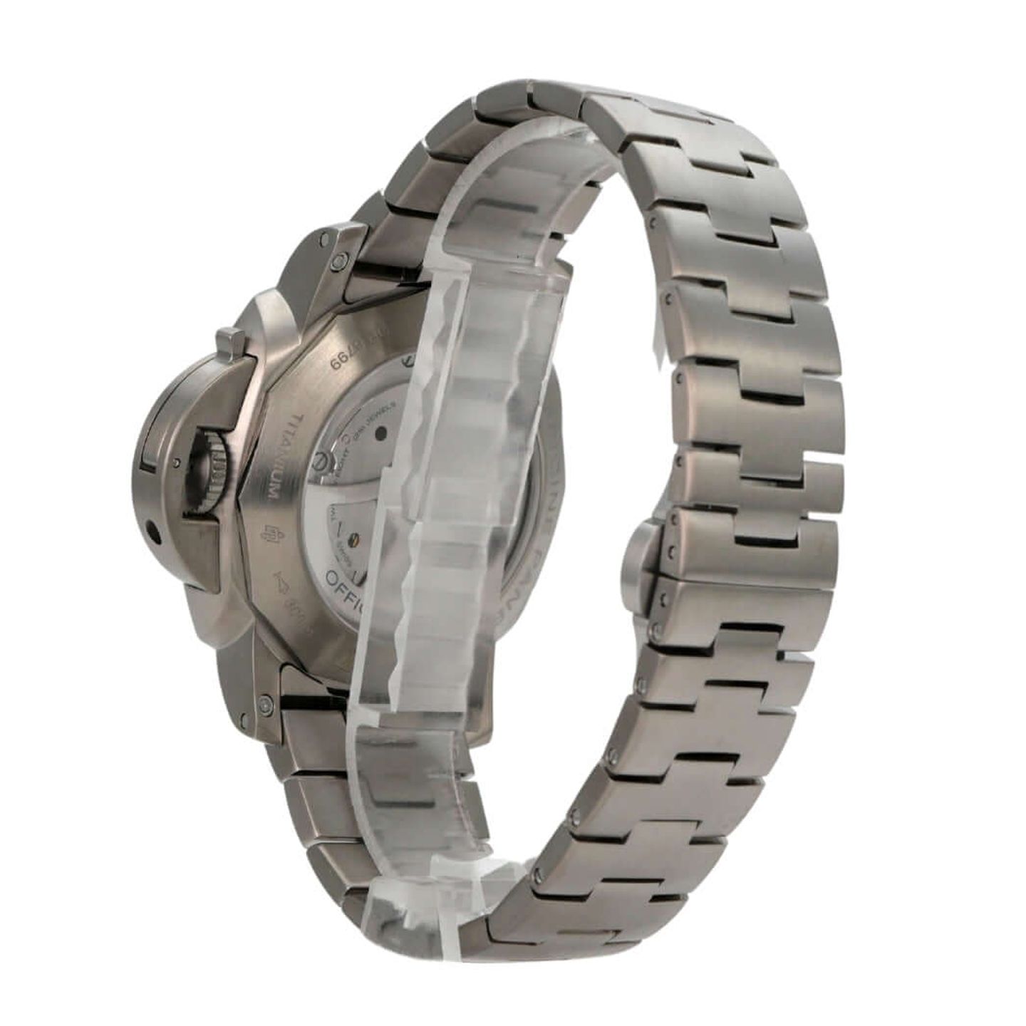 Panerai Luminor Marina 1950 3 Days Automatic PAM00352 (2012) - Bruin wijzerplaat 44mm Titanium (7/8)