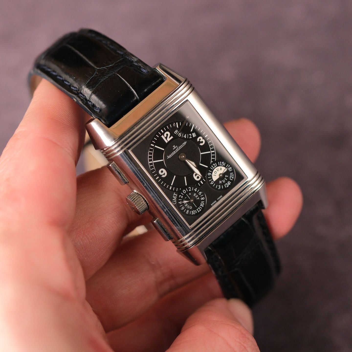 Jaeger-LeCoultre Grande Reverso Q3028420 (Unknown (random serial)) - Silver dial 46 mm Steel case (7/8)