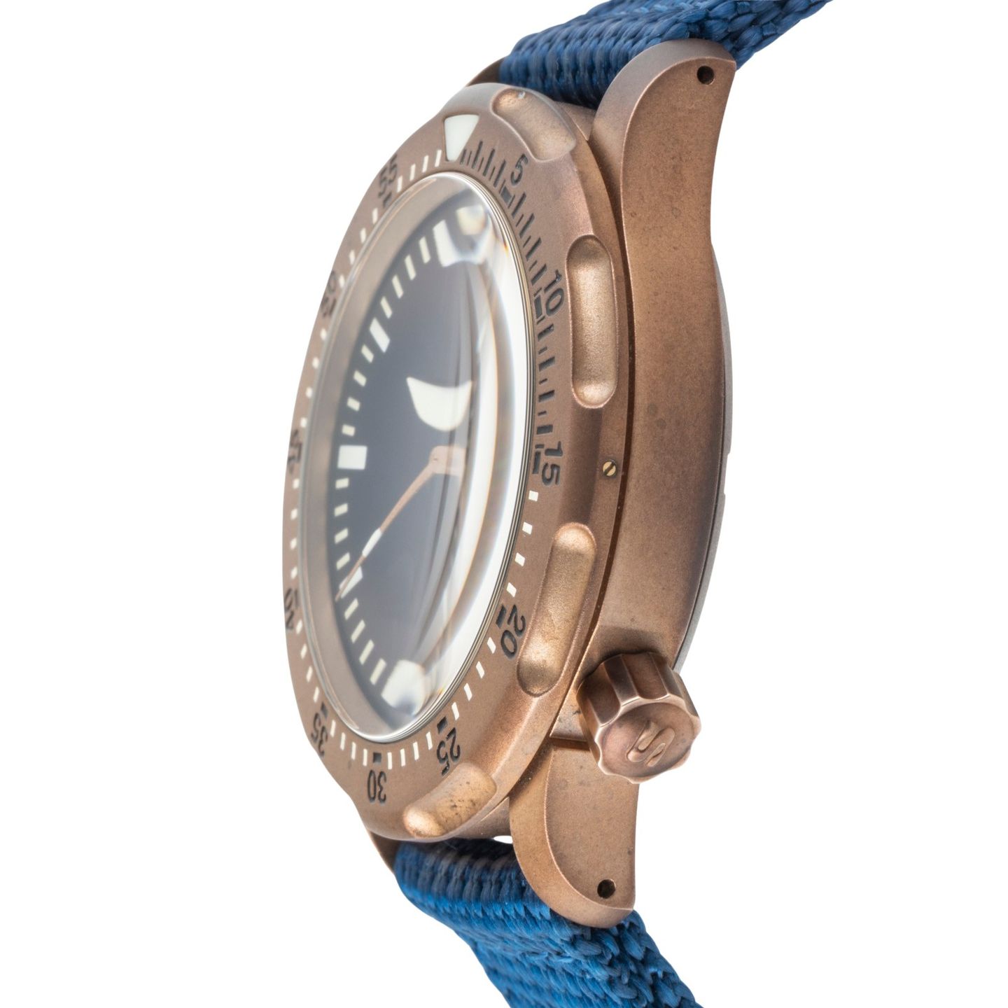 Sinn T50 1052.062 (Unknown (random serial)) - Blue dial 41 mm Bronze case (6/8)