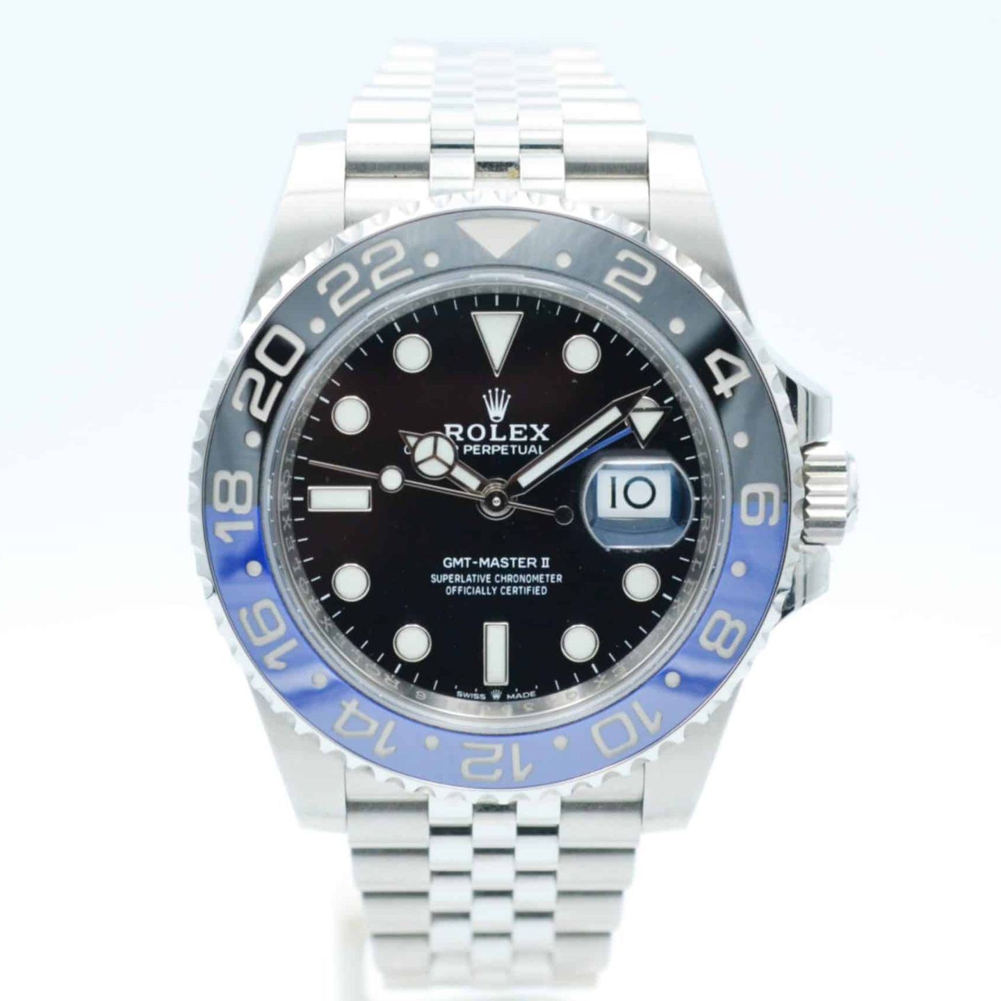 Rolex GMT-Master II 126710BLNR (2020) - Zwart wijzerplaat 40mm Staal (1/7)