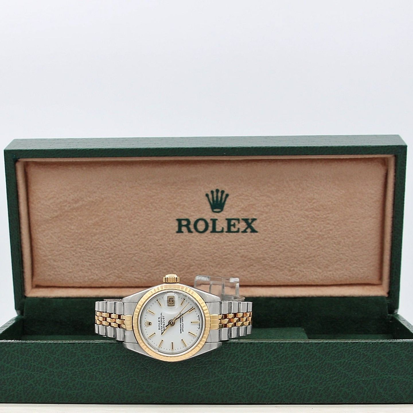 Rolex Lady-Datejust 69173 (Onbekend (willekeurig serienummer)) - 26mm Goud/Staal (3/7)