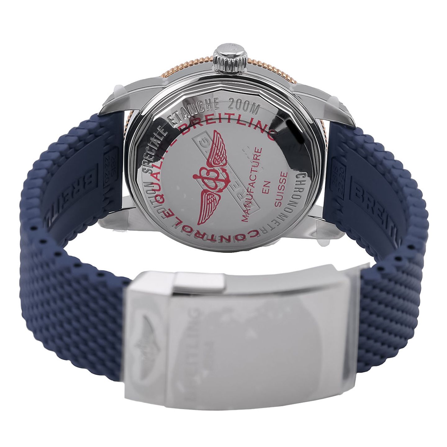 Breitling Superocean Heritage UB2010161C1S1 (2025) - Blauw wijzerplaat 42mm Staal (6/8)