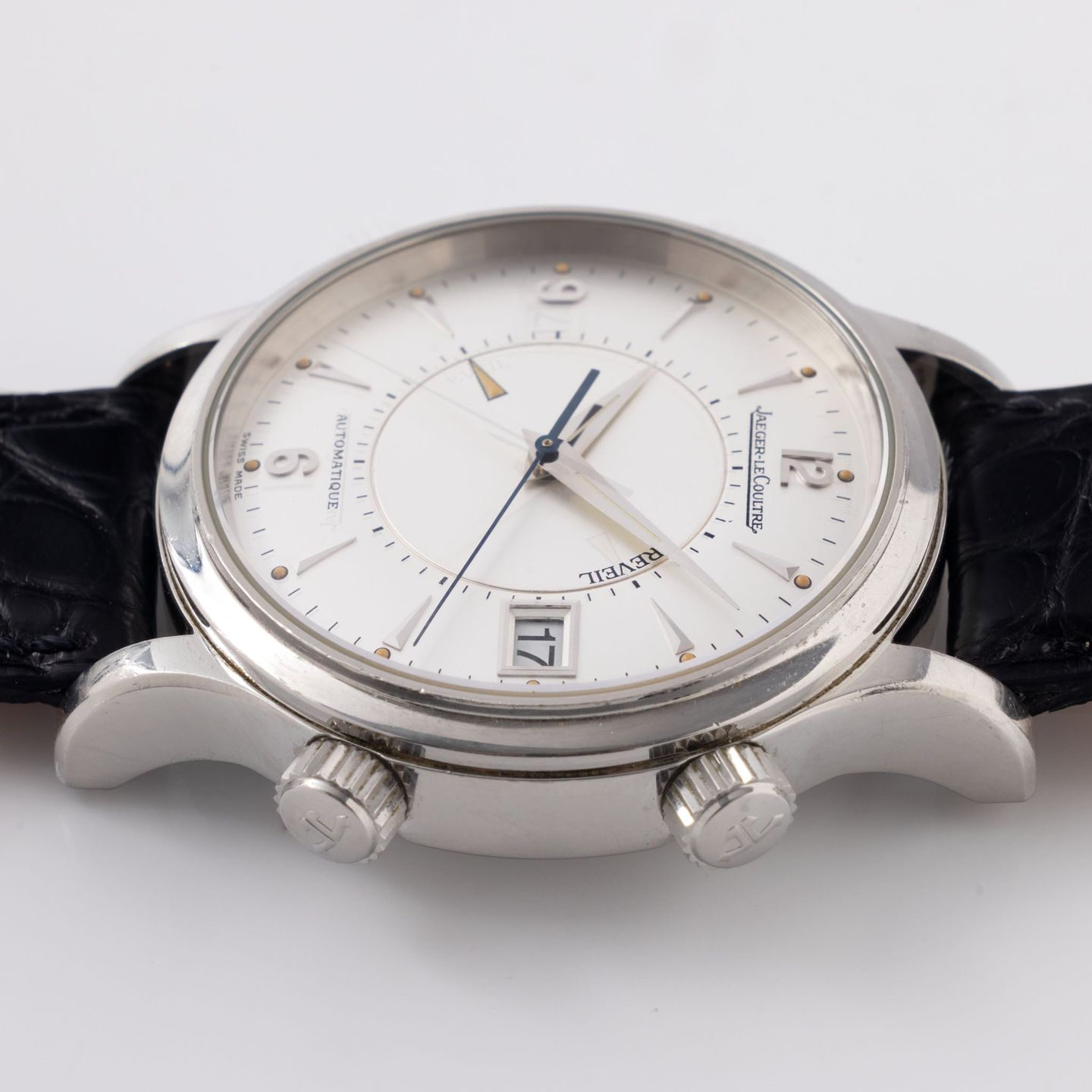 Jaeger-LeCoultre Master Memovox 141.8.97 (1995) - Silver dial 39 mm Steel case (4/8)