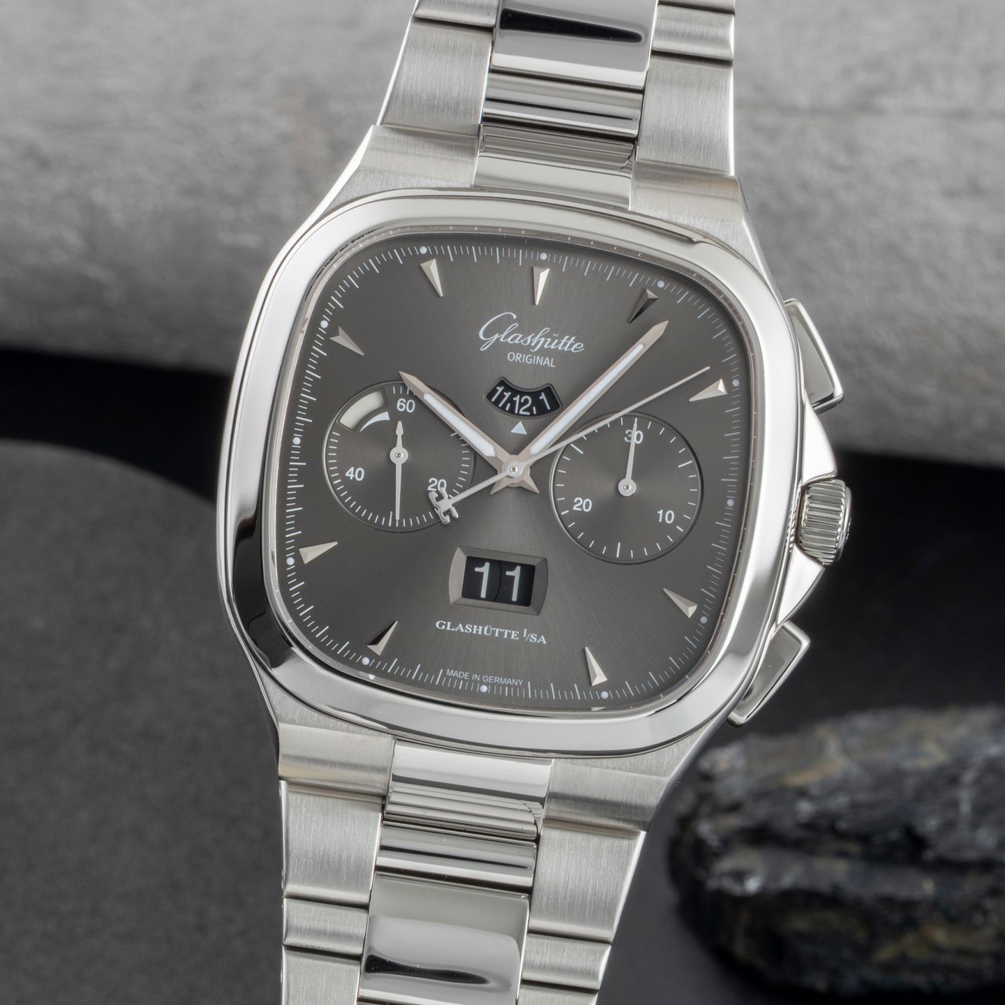 Glashütte Original Seventies Chronograph Panorama Date 1-37-02-01-02-70 - (3/8)