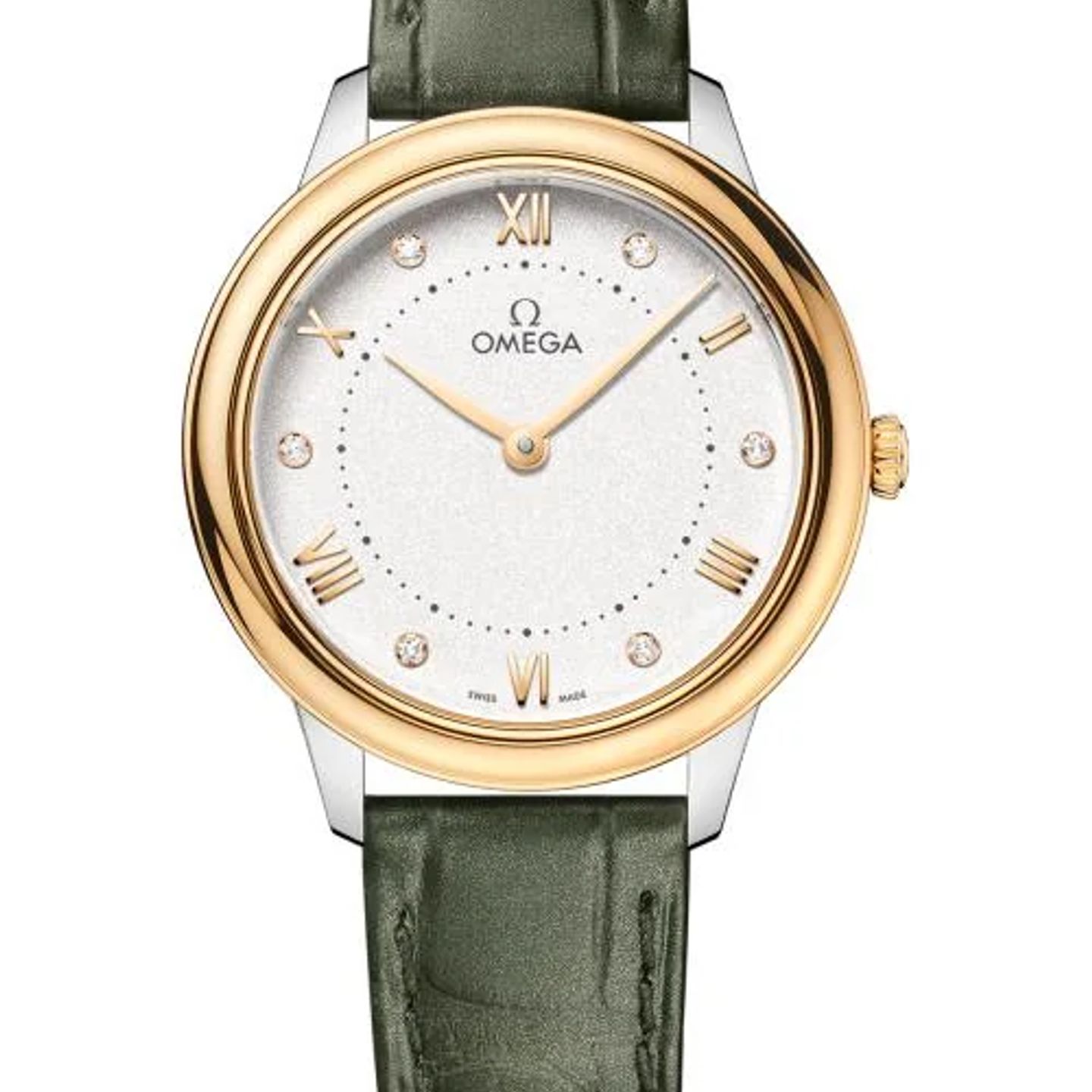 Omega De Ville 434.23.30.60.52.002 (2026) - Wit wijzerplaat 30mm Goud/Staal (1/1)