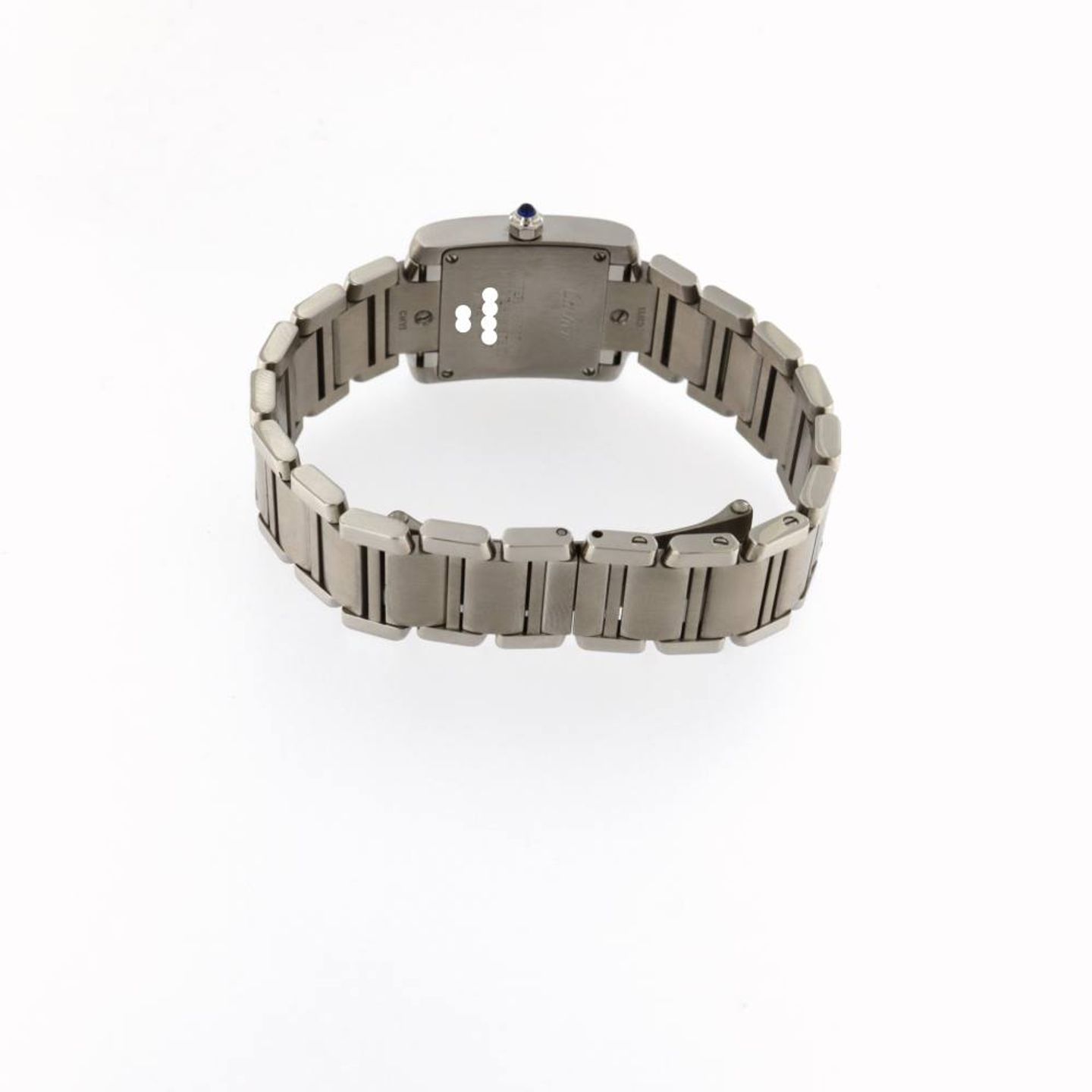 Cartier Tank Française WE110006 (2019) - Silver dial 20 mm Steel case (4/6)