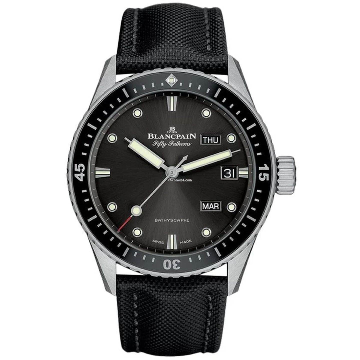 Blancpain Fifty Fathoms Bathyscaphe 5071-1110-B52A (2026) - 44mm Staal (1/1)