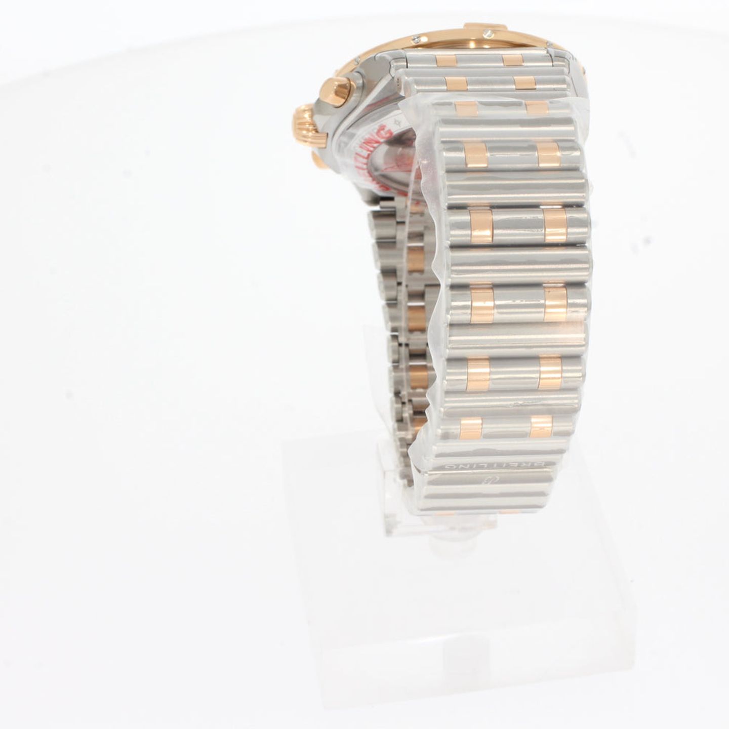 Breitling Chronomat 42 UB0134101B1U1 (2024) - Grijs wijzerplaat 42mm Goud/Staal (4/4)