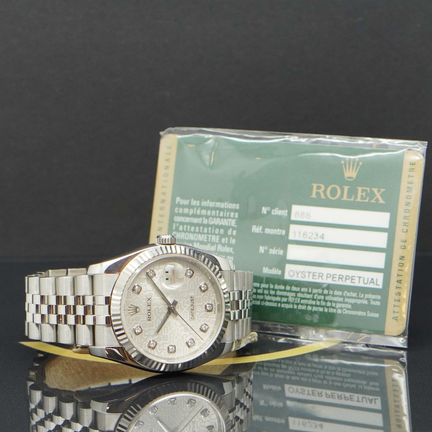 Rolex Datejust 36 116234 (2007) - Silver dial 36 mm Steel case (5/7)