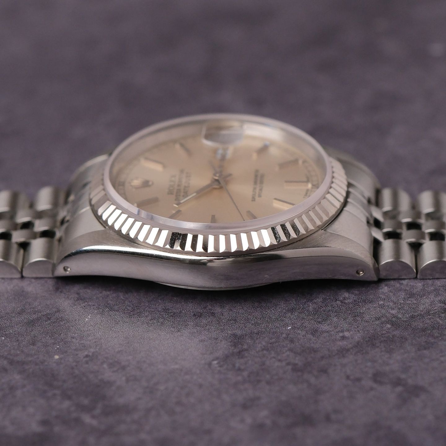 Rolex Datejust 36 16234 (1989) - Zilver wijzerplaat 36mm Staal (8/8)
