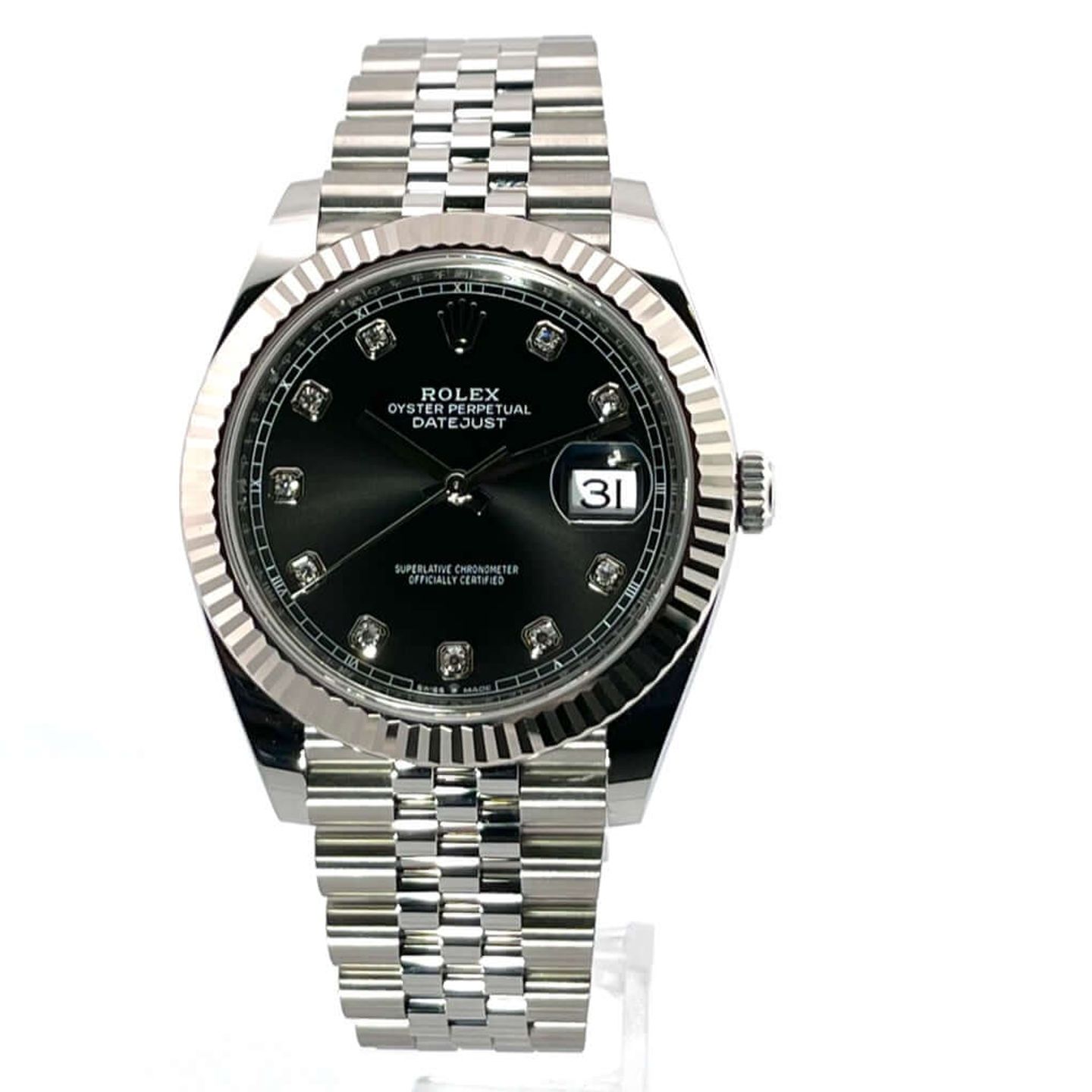Rolex Datejust 41 126334 (2024) - Black dial 41 mm Steel case (2/8)