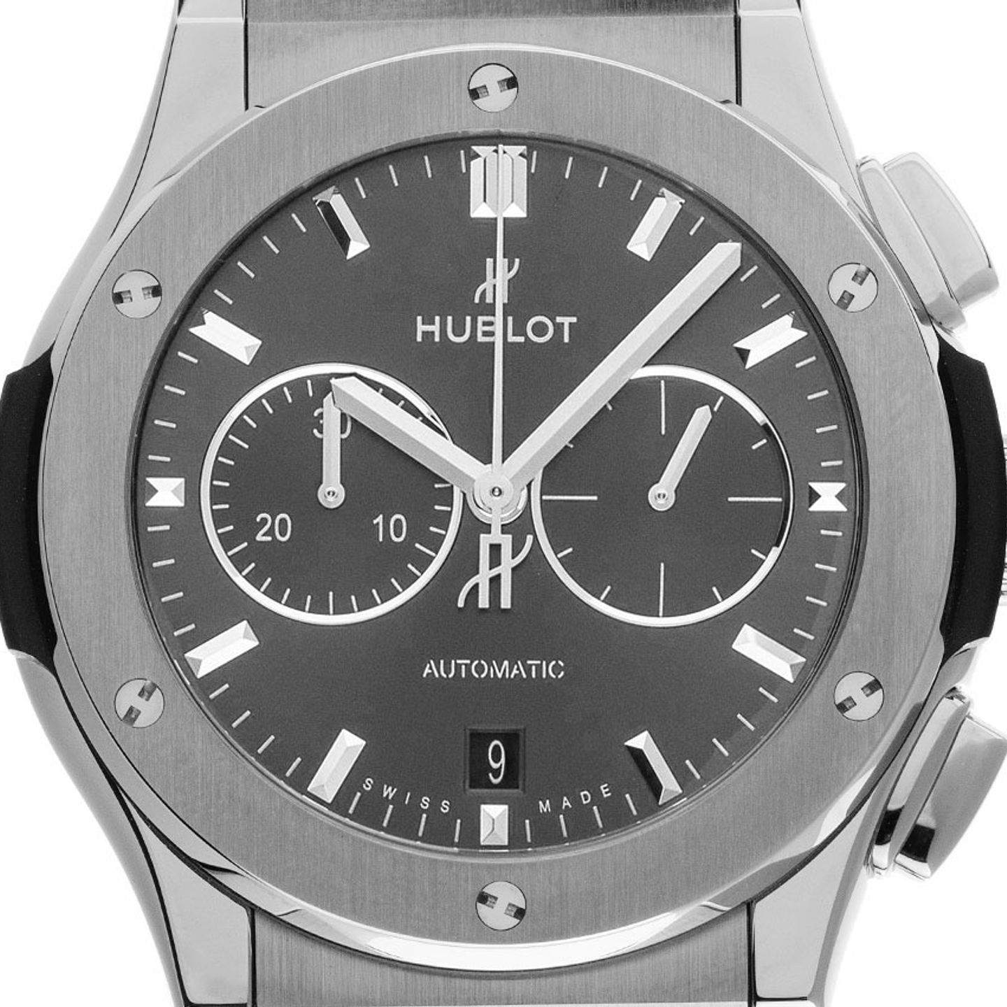 Hublot Classic Fusion Racing Grey 521.NX.7071.RX (2026) - Grey dial 45 mm Titanium case (1/8)