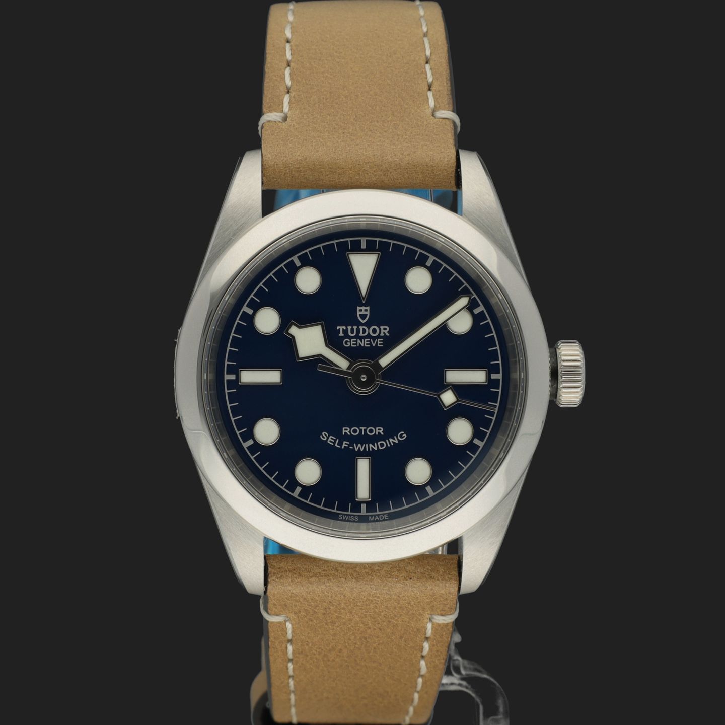 Tudor Black Bay 32 79580 (2024) - Blauw wijzerplaat 32mm Staal (3/8)