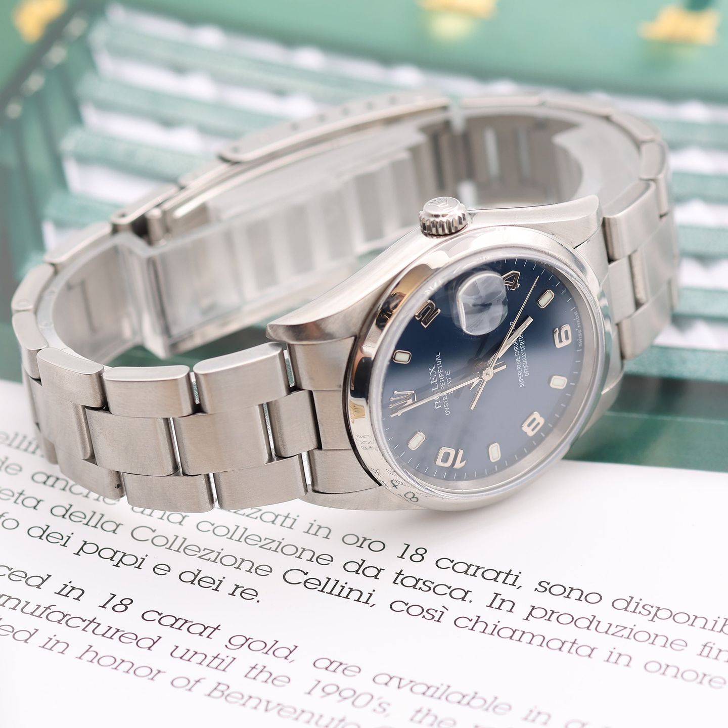 Rolex Oyster Perpetual Date 15200 - (8/8)