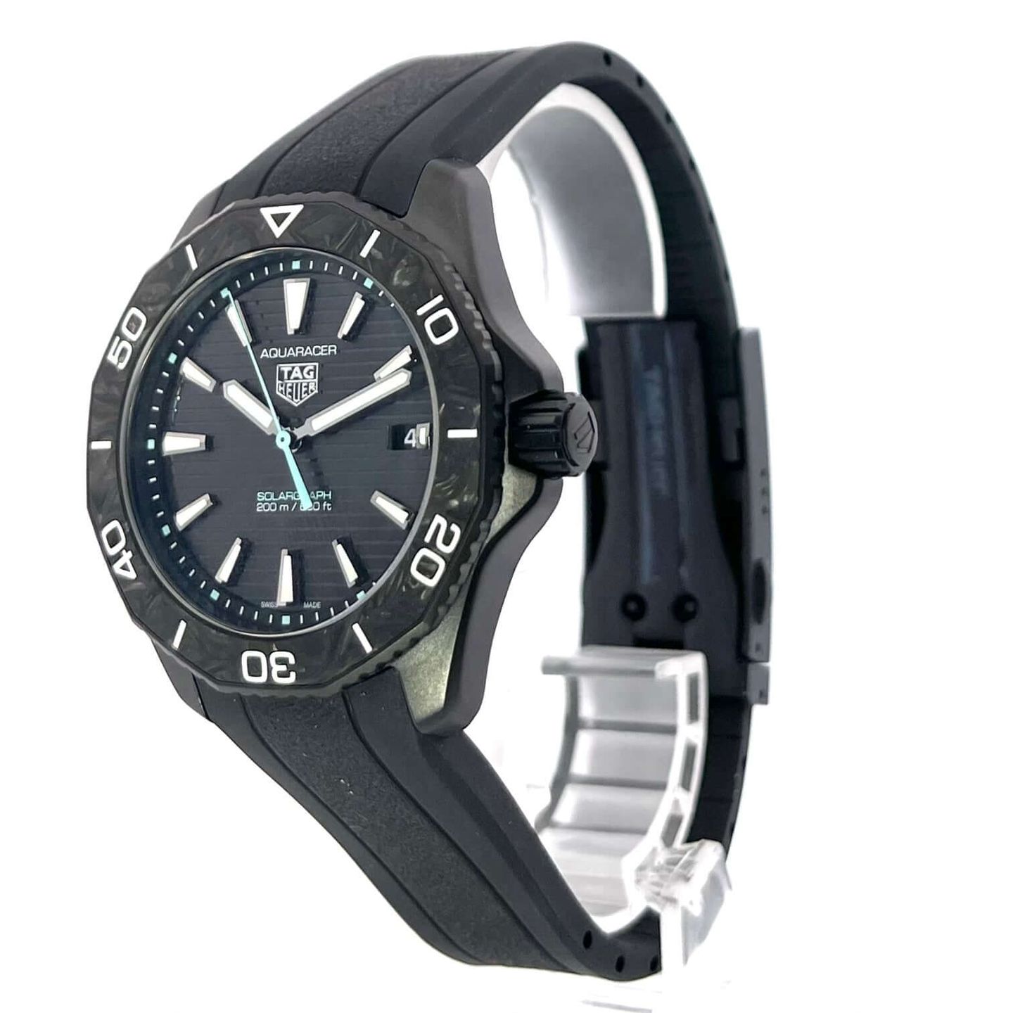 TAG Heuer Aquaracer WBP1112.FT6199 (2025) - Black dial 40 mm Steel case (3/8)