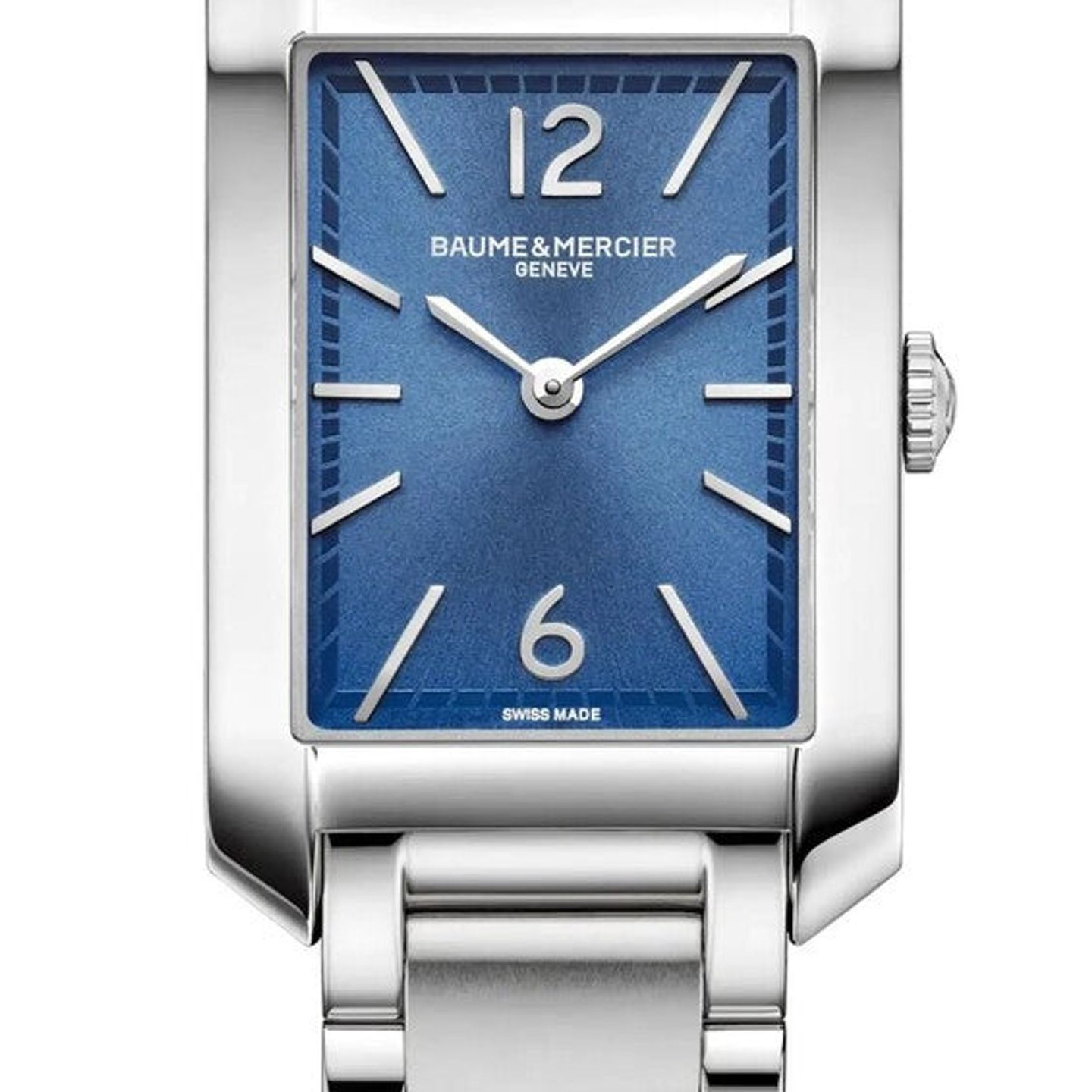 Baume & Mercier Hampton M0A10476 (2026) - Blauw wijzerplaat 22mm Staal (1/1)