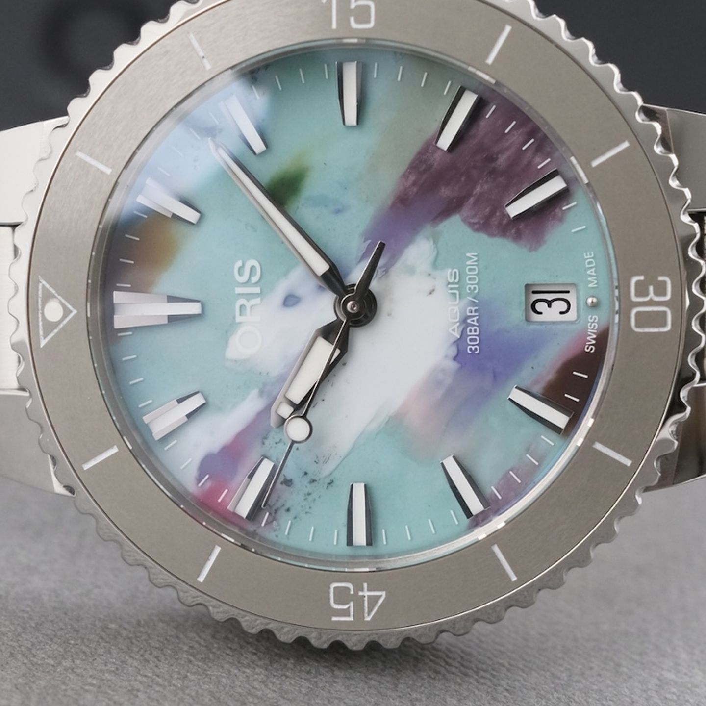 Oris Aquis Date 01 733 7770 4150-Set - (3/8)
