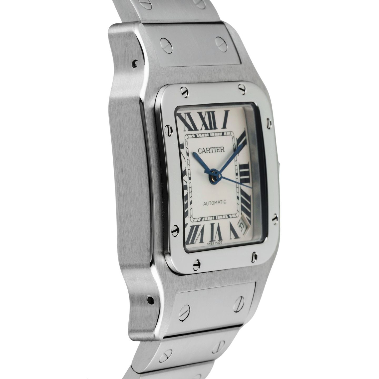 Cartier Santos Galbée W20098D6 (2014) - 32 mm Steel case (7/8)