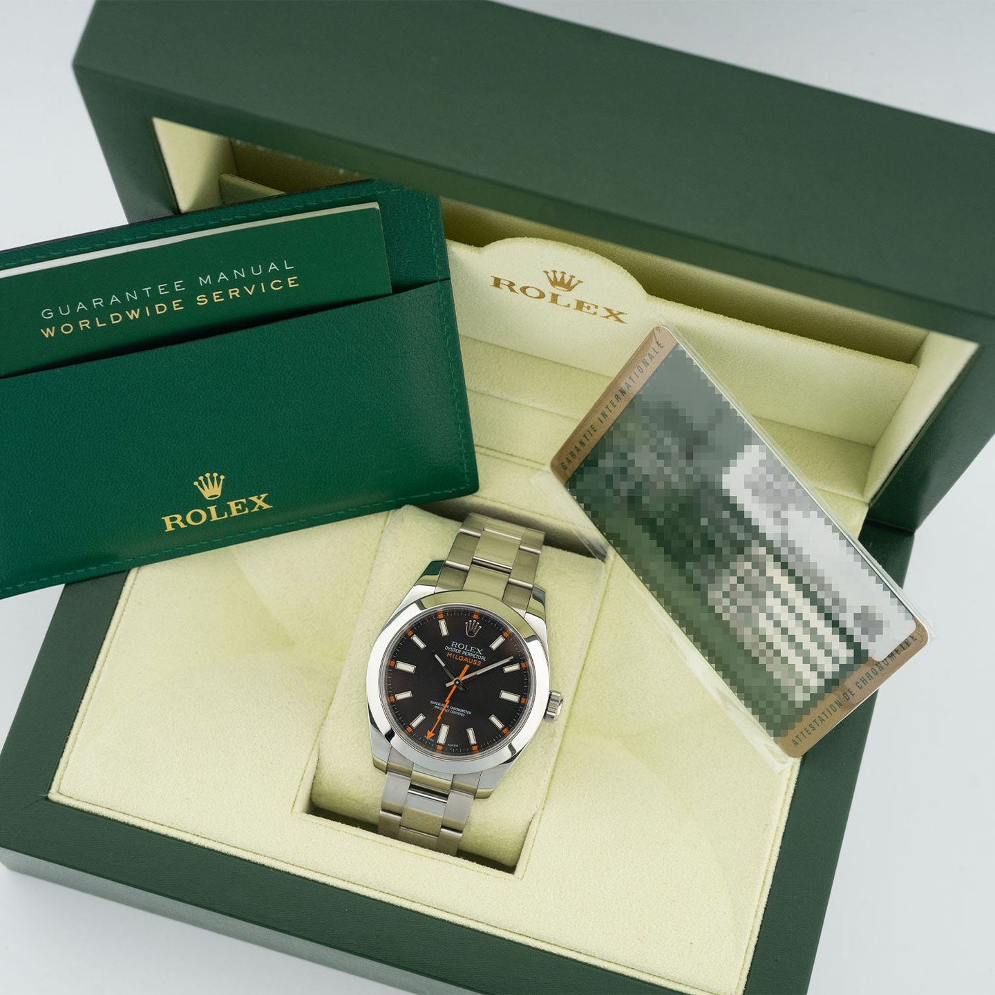 Rolex Milgauss 116400 (2009) - 40mm Staal (5/5)