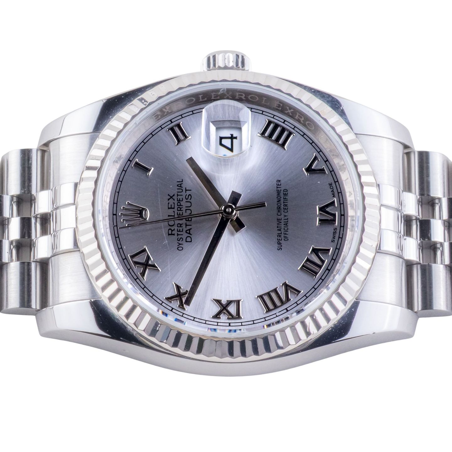 Rolex Datejust 36 116234 (2017) - Grijs wijzerplaat 36mm Staal (6/8)