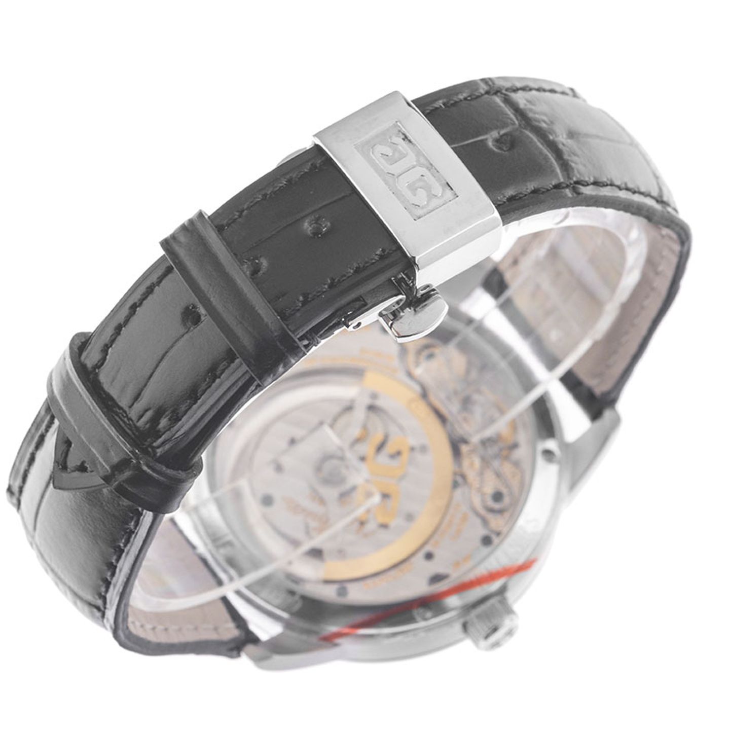 Glashütte Original PanoReserve 1-90-03-02-02-04 (2007) - Silver dial 39 mm Steel case (7/7)