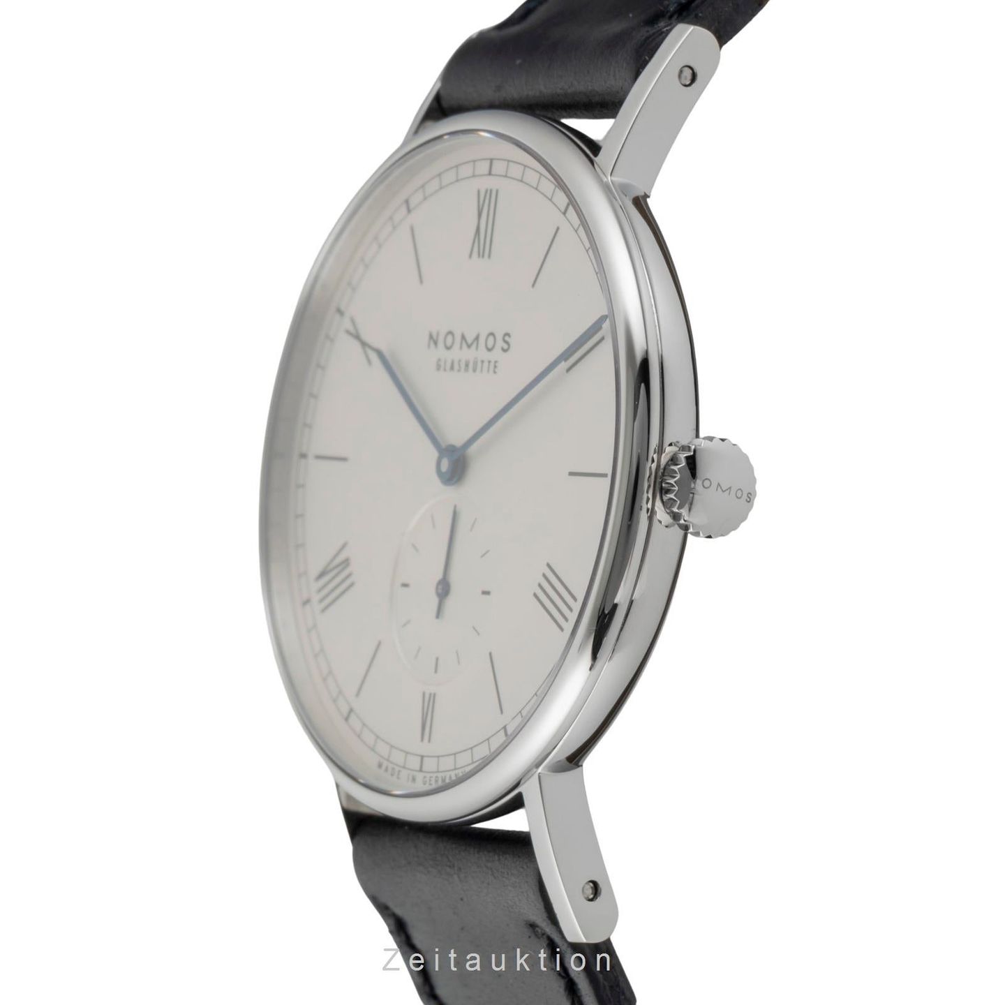 NOMOS Ludwig 38 235 (Onbekend (willekeurig serienummer)) - Wit wijzerplaat 38mm Staal (5/8)