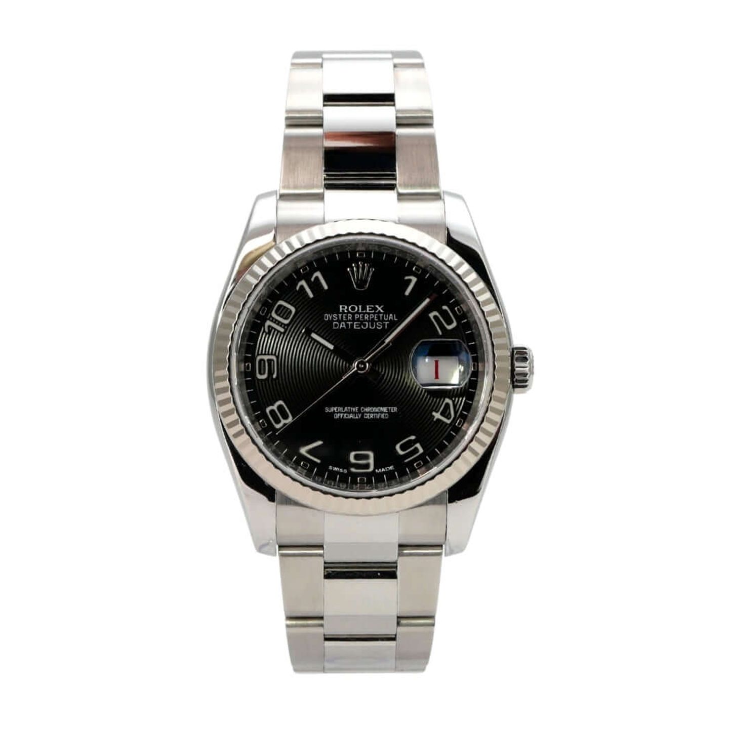 Rolex Datejust 36 116234-Schwarz-A (2017) - 36mm Staal (2/8)
