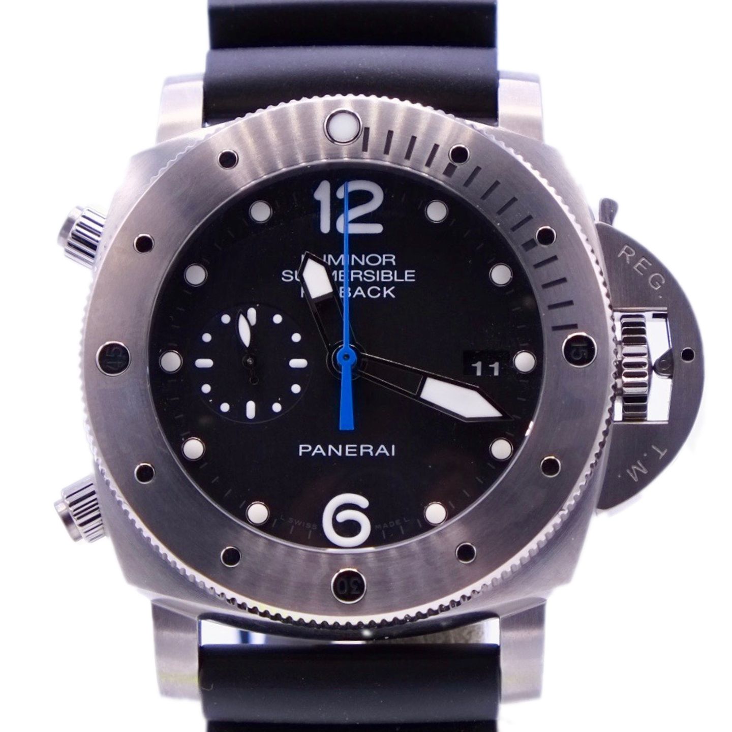 Panerai Luminor Submersible 1950 3 Days Automatic PAM00614 (2020) - Black dial 47 mm Titanium case (1/1)