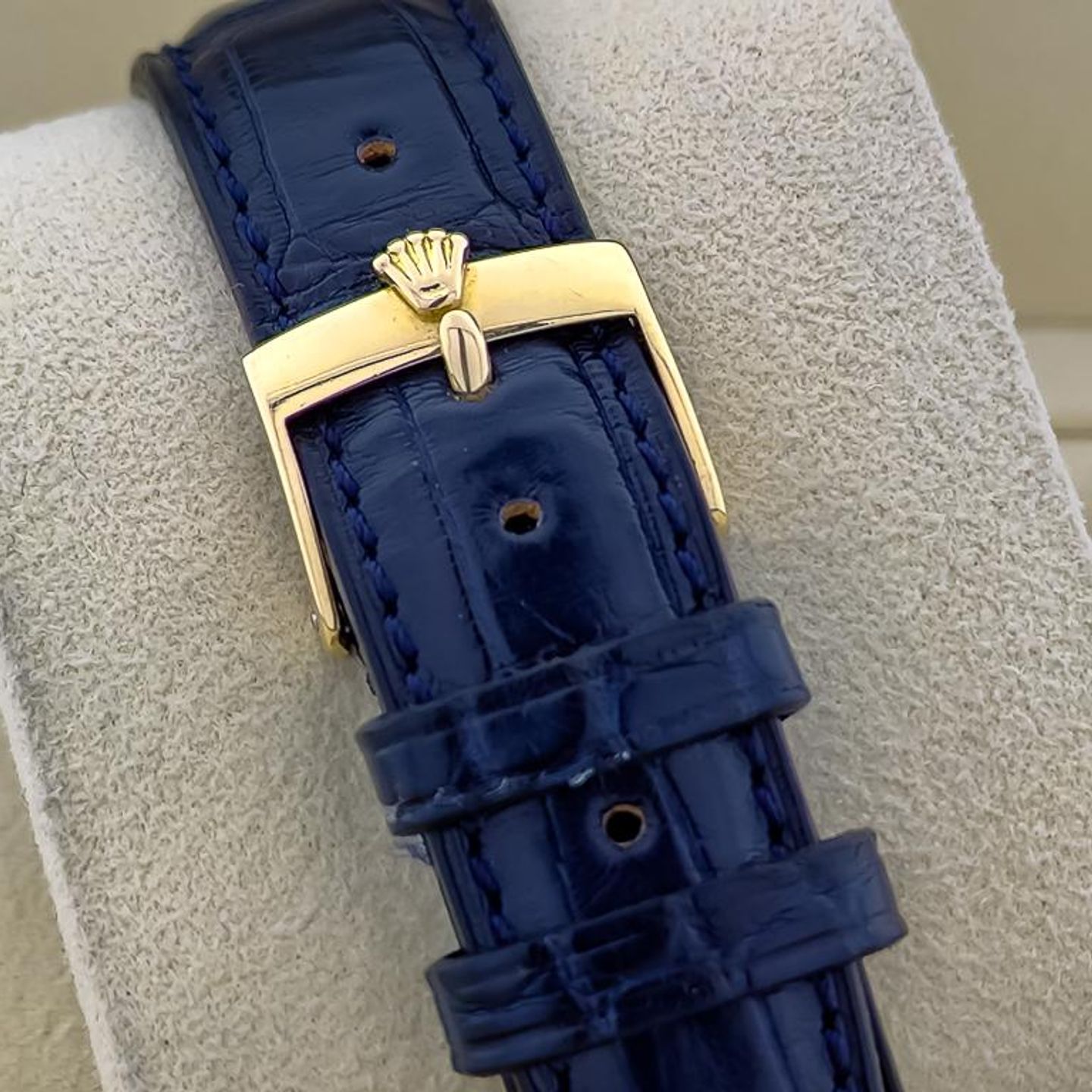 Rolex Day-Date 36 18078 (1979) - Blue dial 36 mm Yellow Gold case (5/8)