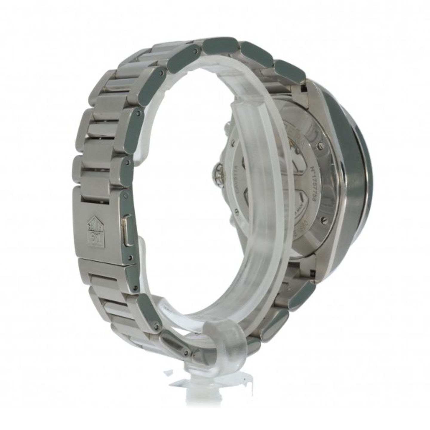 TAG Heuer Grand Carrera CAV511A (Onbekend (willekeurig serienummer)) - Zwart wijzerplaat 43mm Staal (5/5)