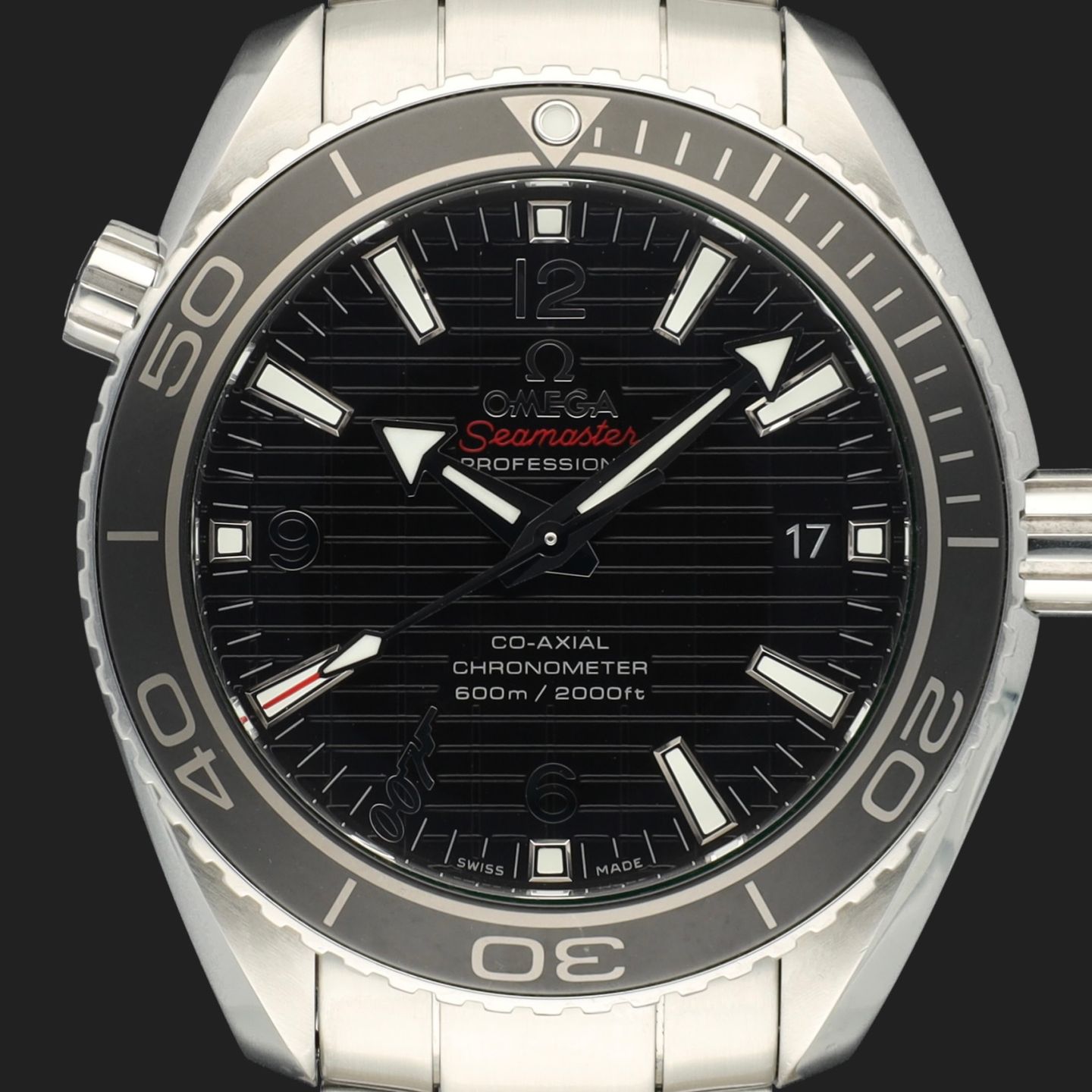 Omega Seamaster Planet Ocean 232.30.42.21.01.004 (2012) - Zwart wijzerplaat 42mm Staal (2/8)