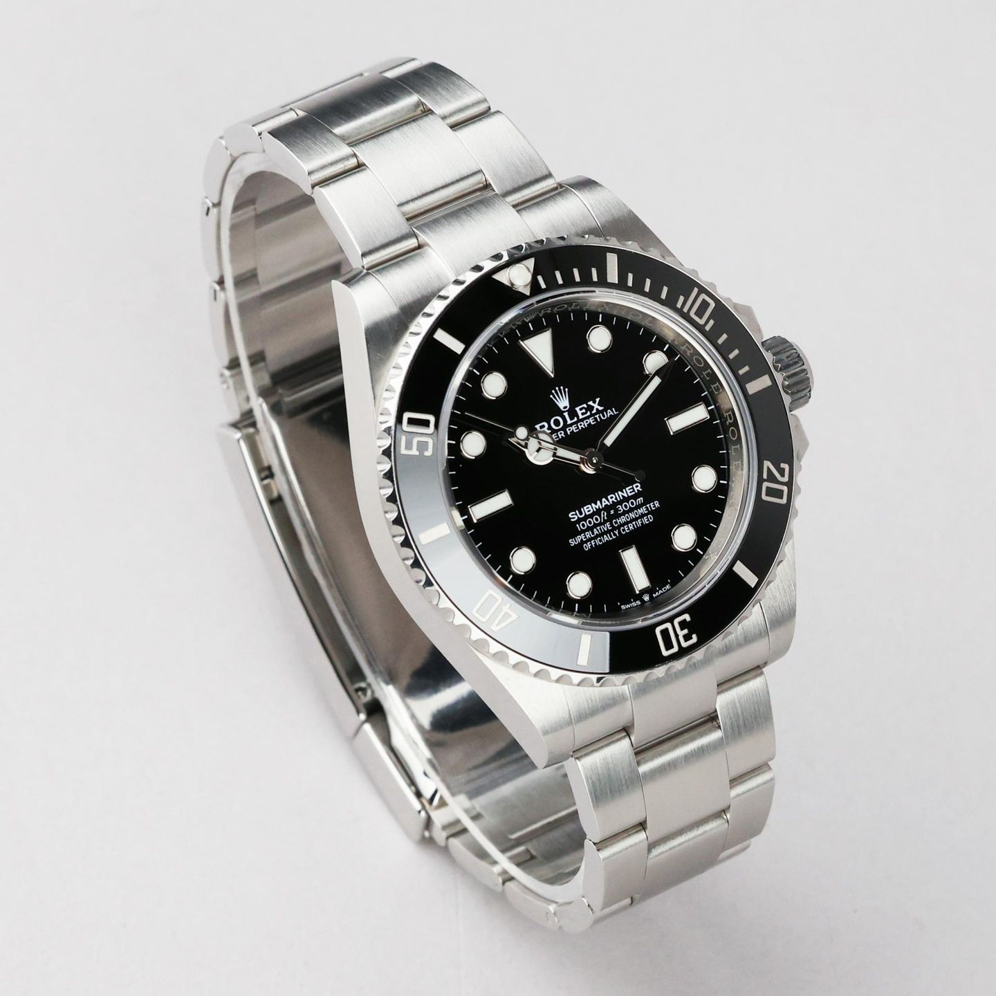 Rolex Submariner No Date 124060 (2023) - 41mm Staal (2/8)