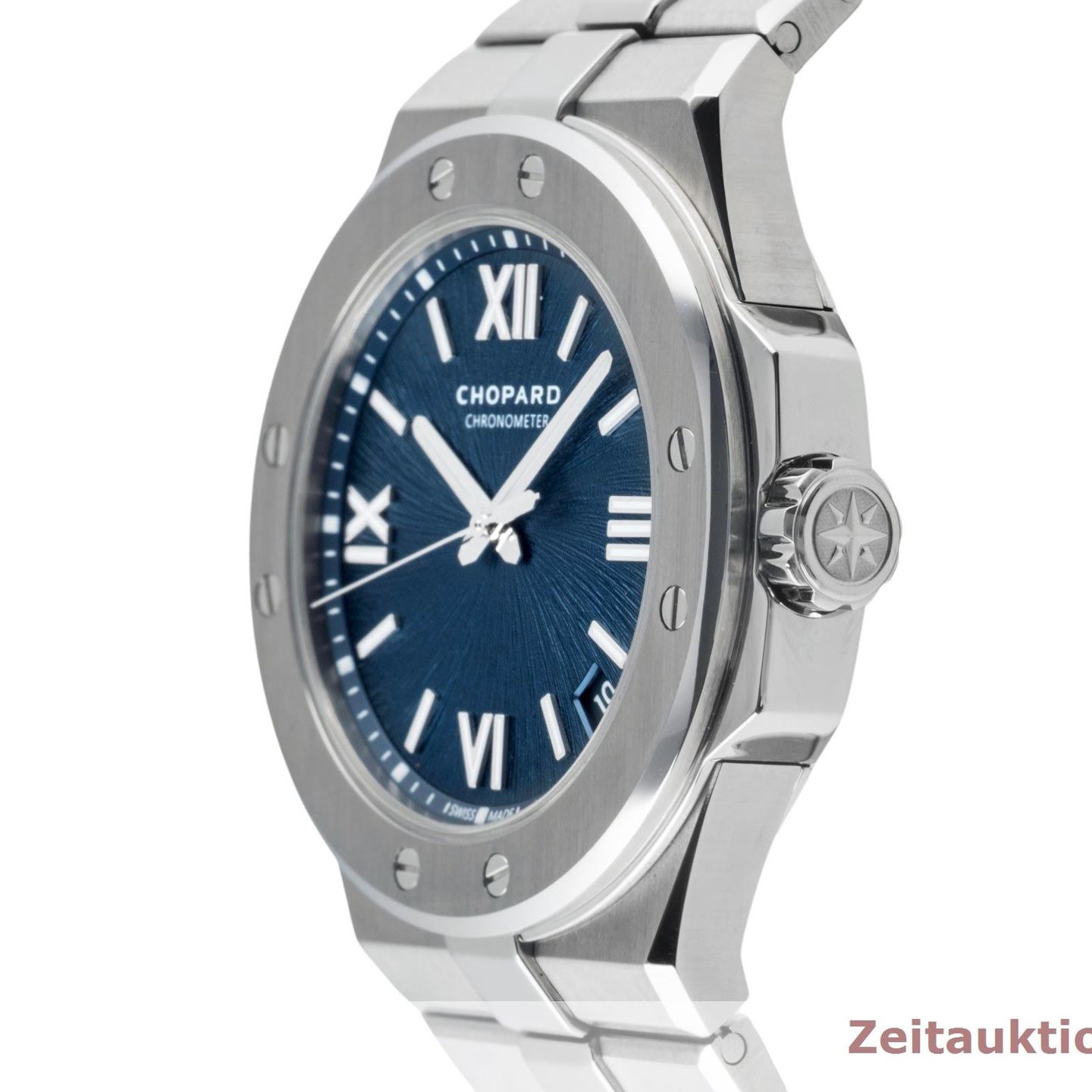 Chopard Alpine Eagle 298600-3001 (2020) - Blue dial 41 mm Steel case (6/8)