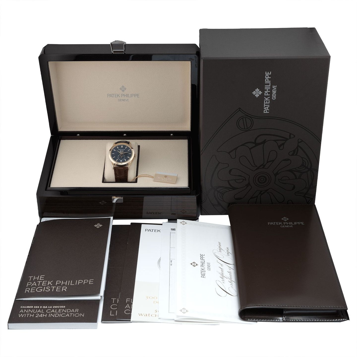 Patek Philippe Annual Calendar 5396R-015 (2022 bagguette diamonds) - (7/7)