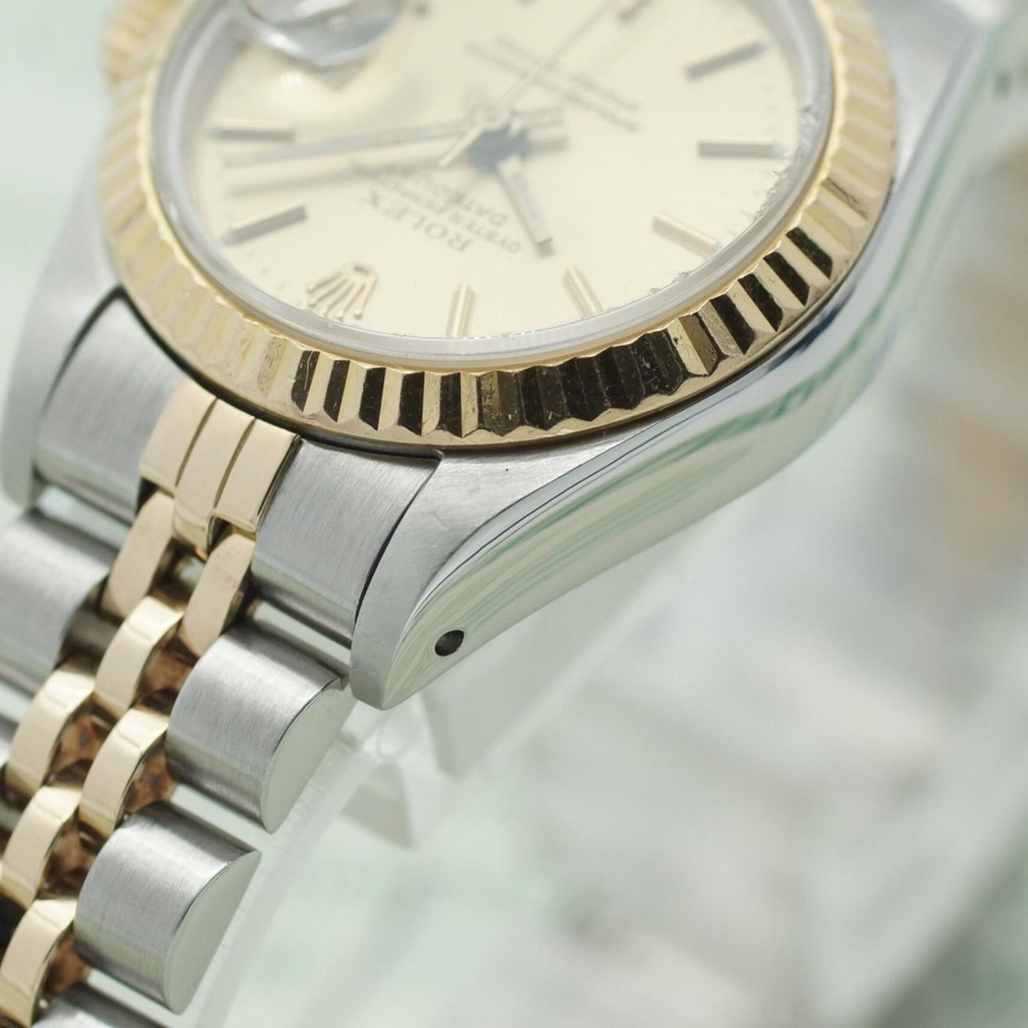 Rolex Lady-Datejust 69173 (1989) - 26mm Goud/Staal (8/8)