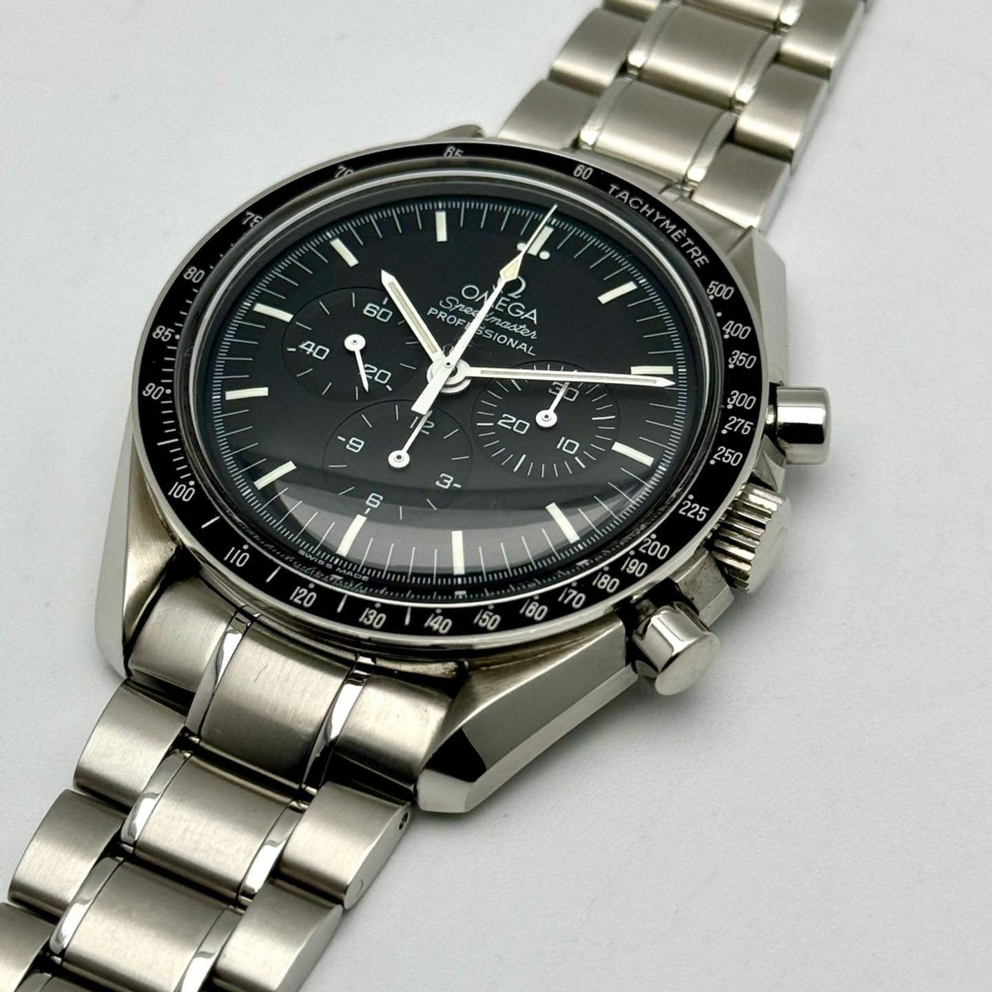 Omega Speedmaster Professional Moonwatch 3572.50.00 (1998) - Black dial 42 mm Steel case (5/10)