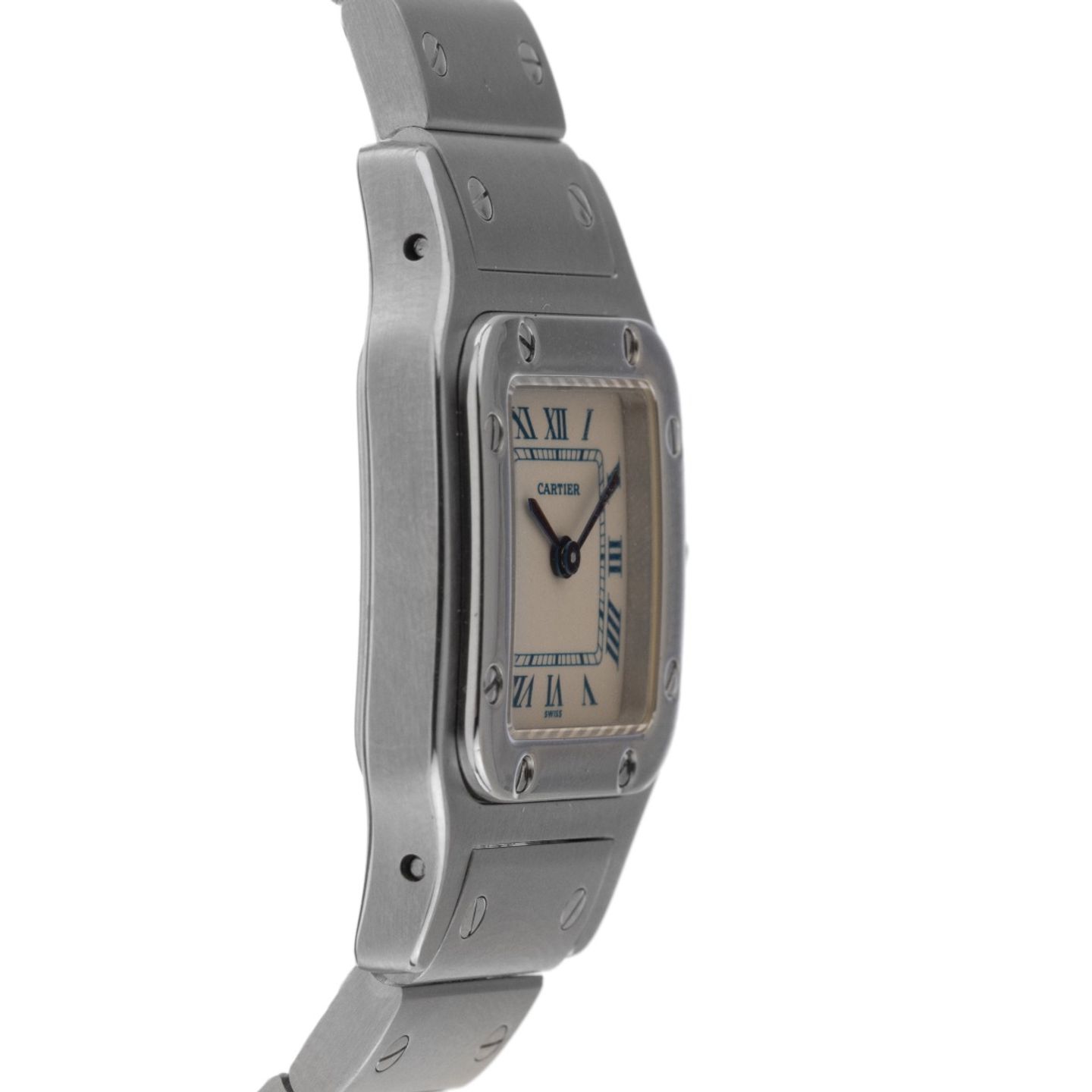 Cartier Santos Galbée 1565 (2004) - 24 mm Steel case (5/8)