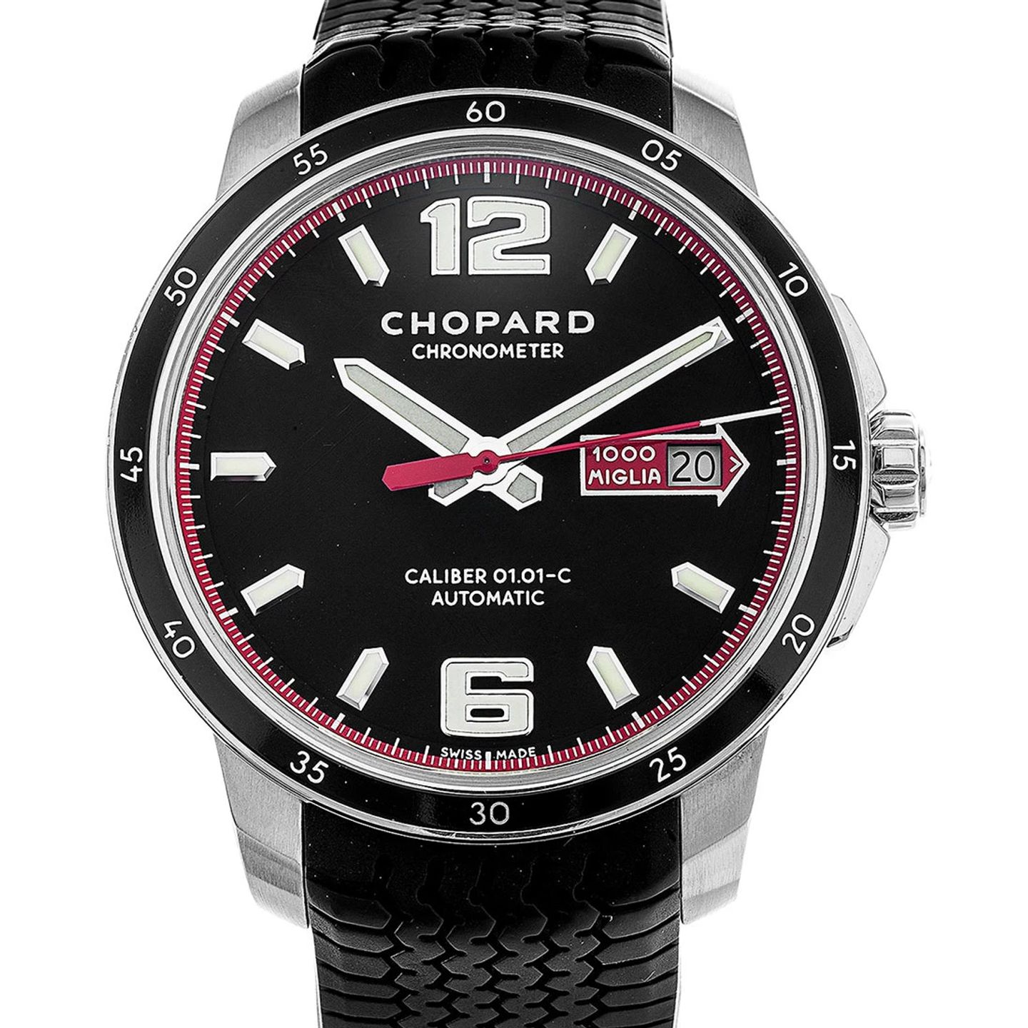 Chopard Mille Miglia 168565-3001 (2024) - Black dial 43 mm Steel case (2/3)