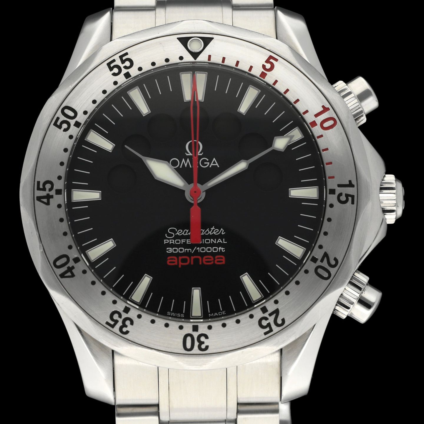 Omega Seamaster Diver 300 M 2595.50.00 (2011) - Black dial 42 mm Steel case (1/8)